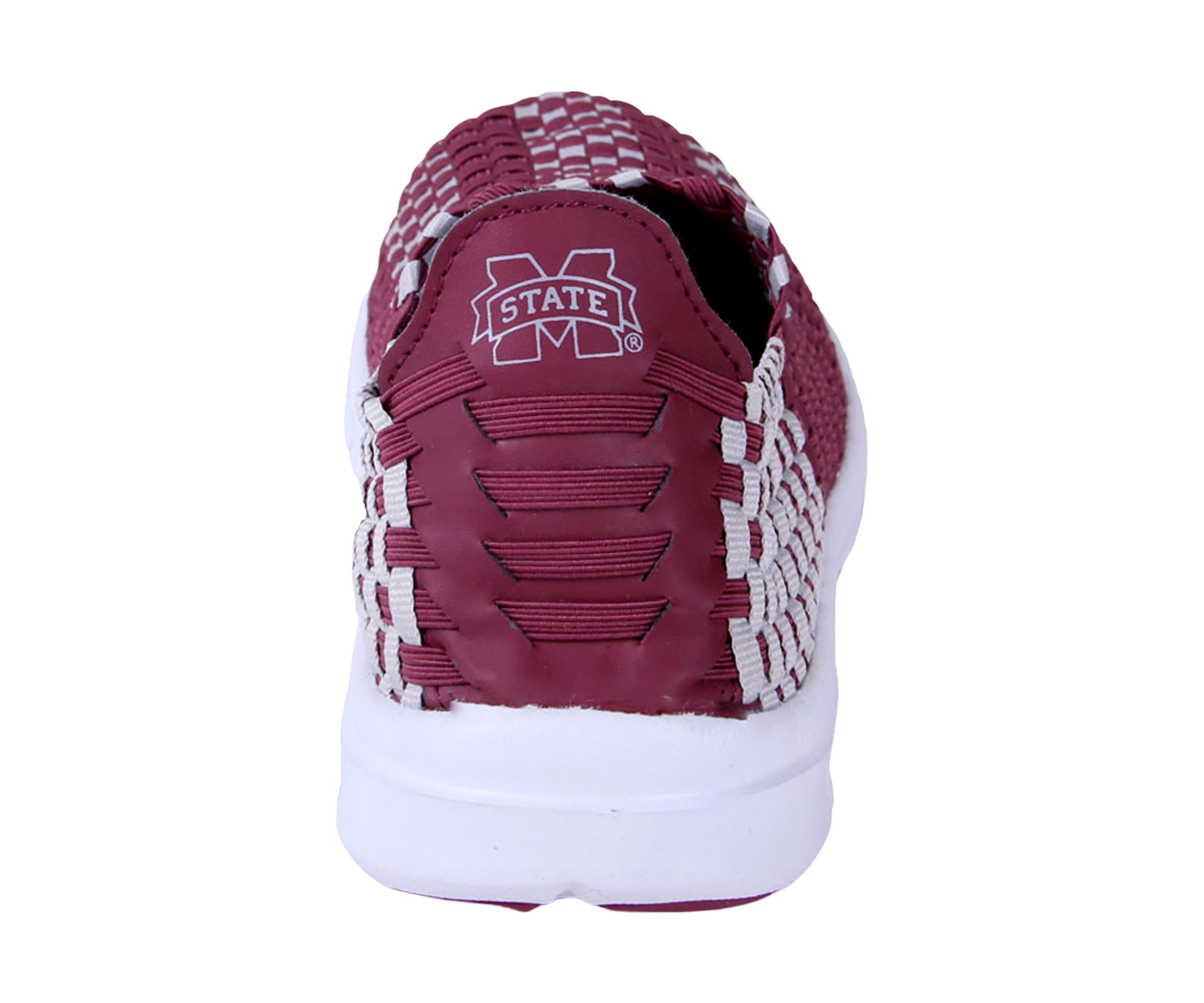 NCAA Mississippi State Bulldogs Woven Colors Comfy Slip On Shoes