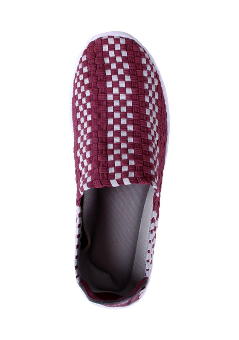 NCAA Mississippi State Bulldogs Woven Colors Comfy Slip On Shoes