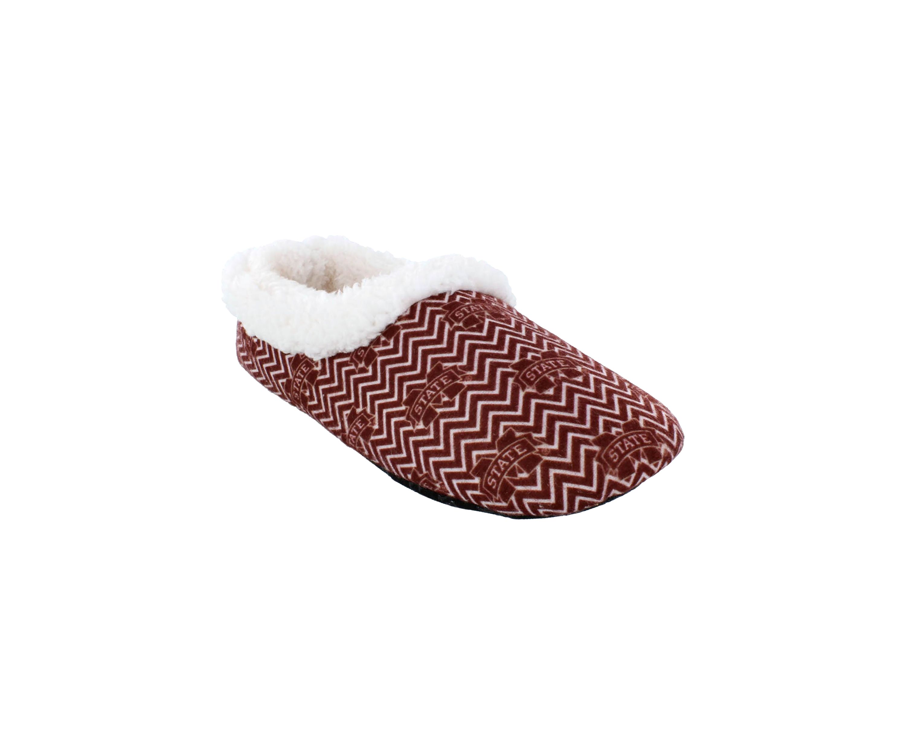 NCAA Mississippi State Bulldogs Chevron Slip On Slippers