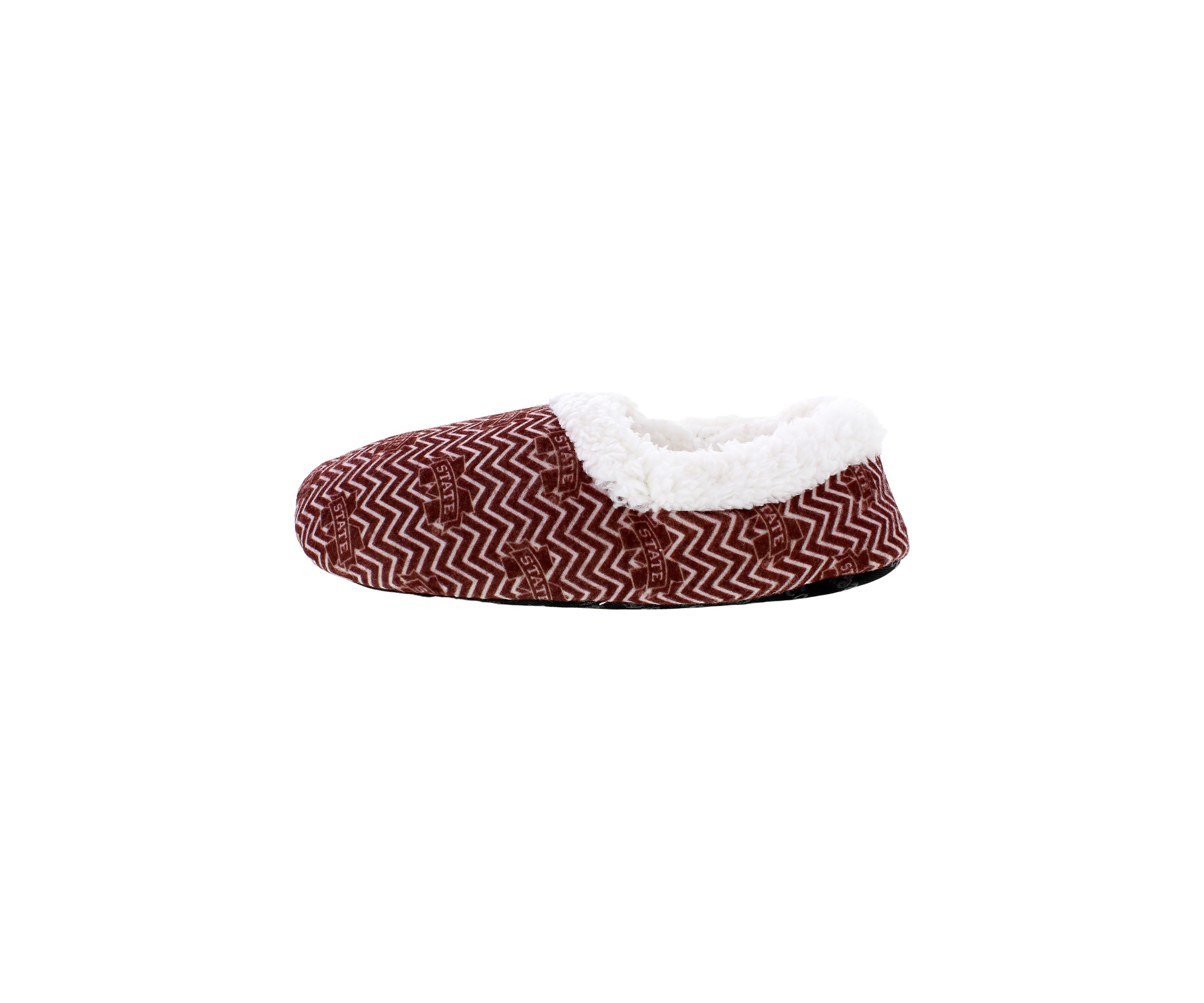 NCAA Mississippi State Bulldogs Chevron Slip On Slippers
