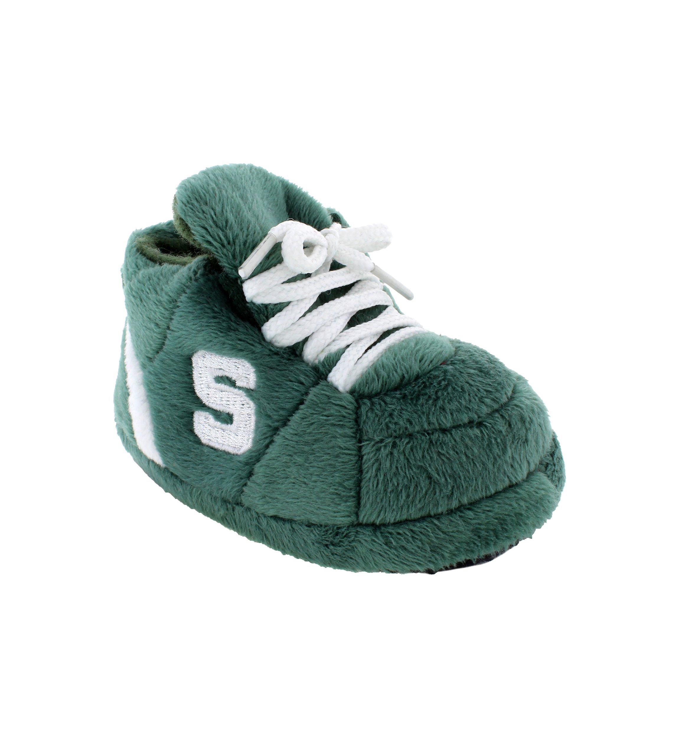 NCAA Michigan State Spartans Cute Baby Sneaker Slippers