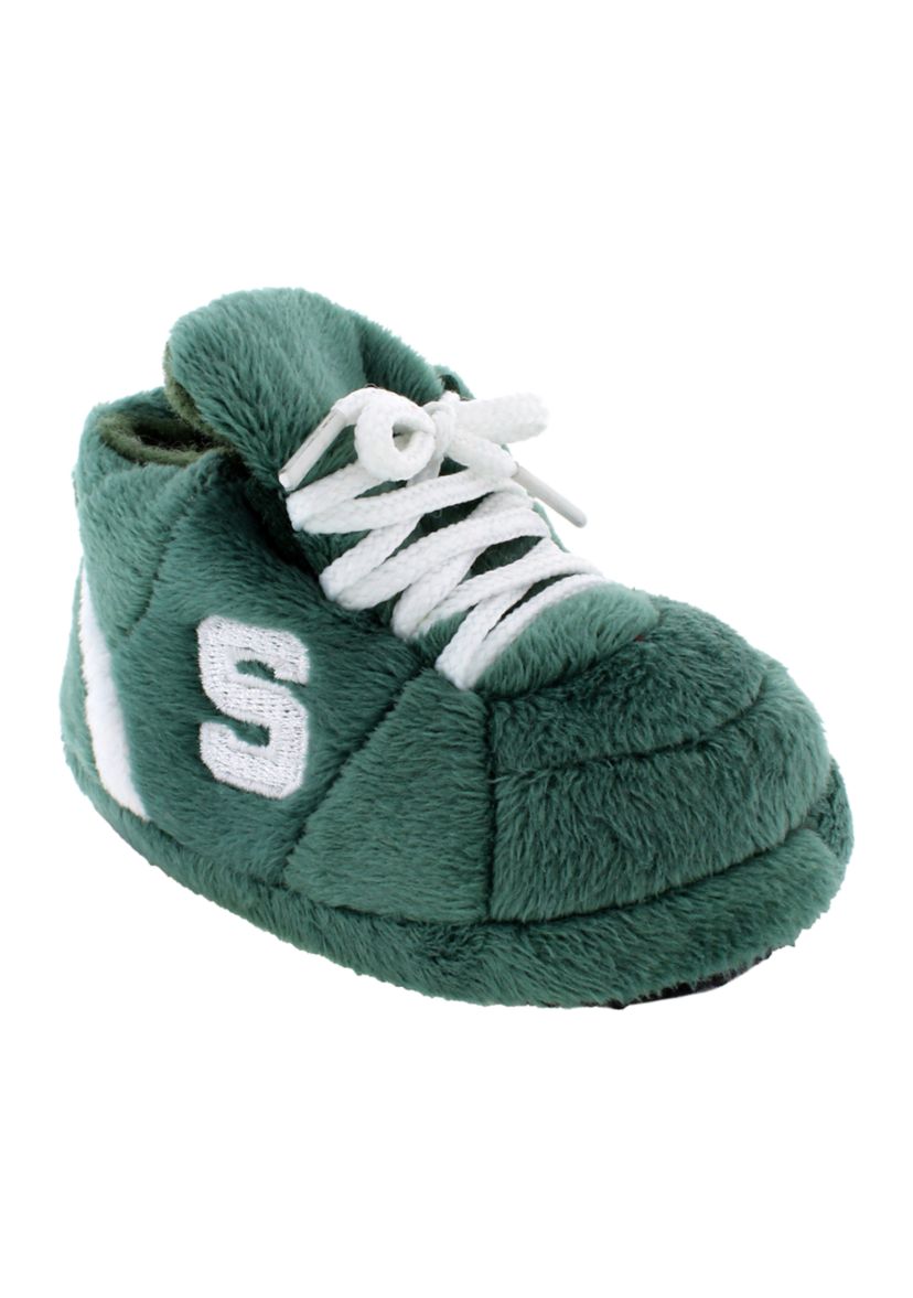 NCAA Michigan State Spartans Cute Baby Sneaker Slippers
