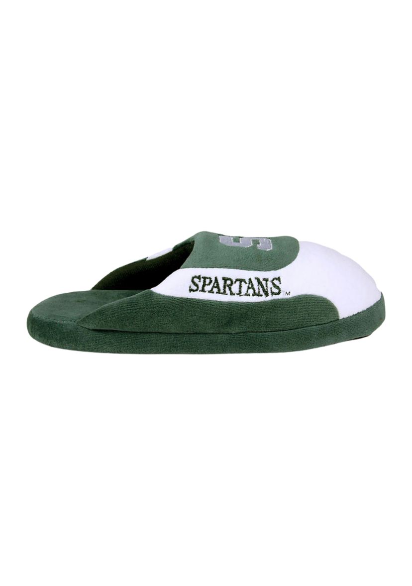 NCAA Michigan State Spartans Low Pro Stripe Slip On Slippers