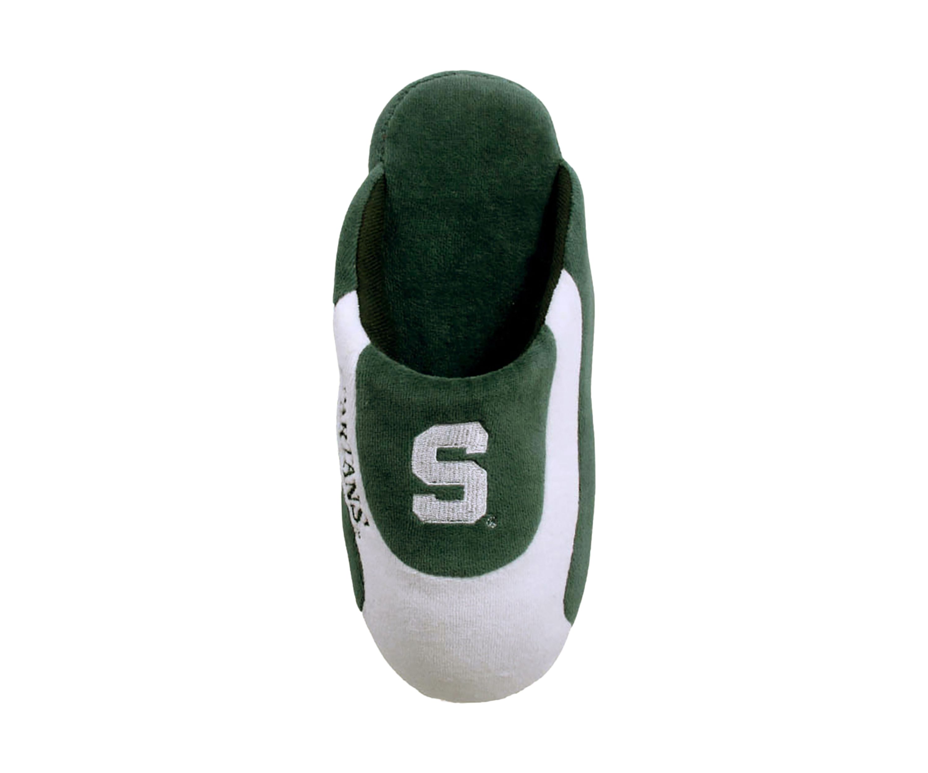 NCAA Michigan State Spartans Low Pro Stripe Slip On Slippers