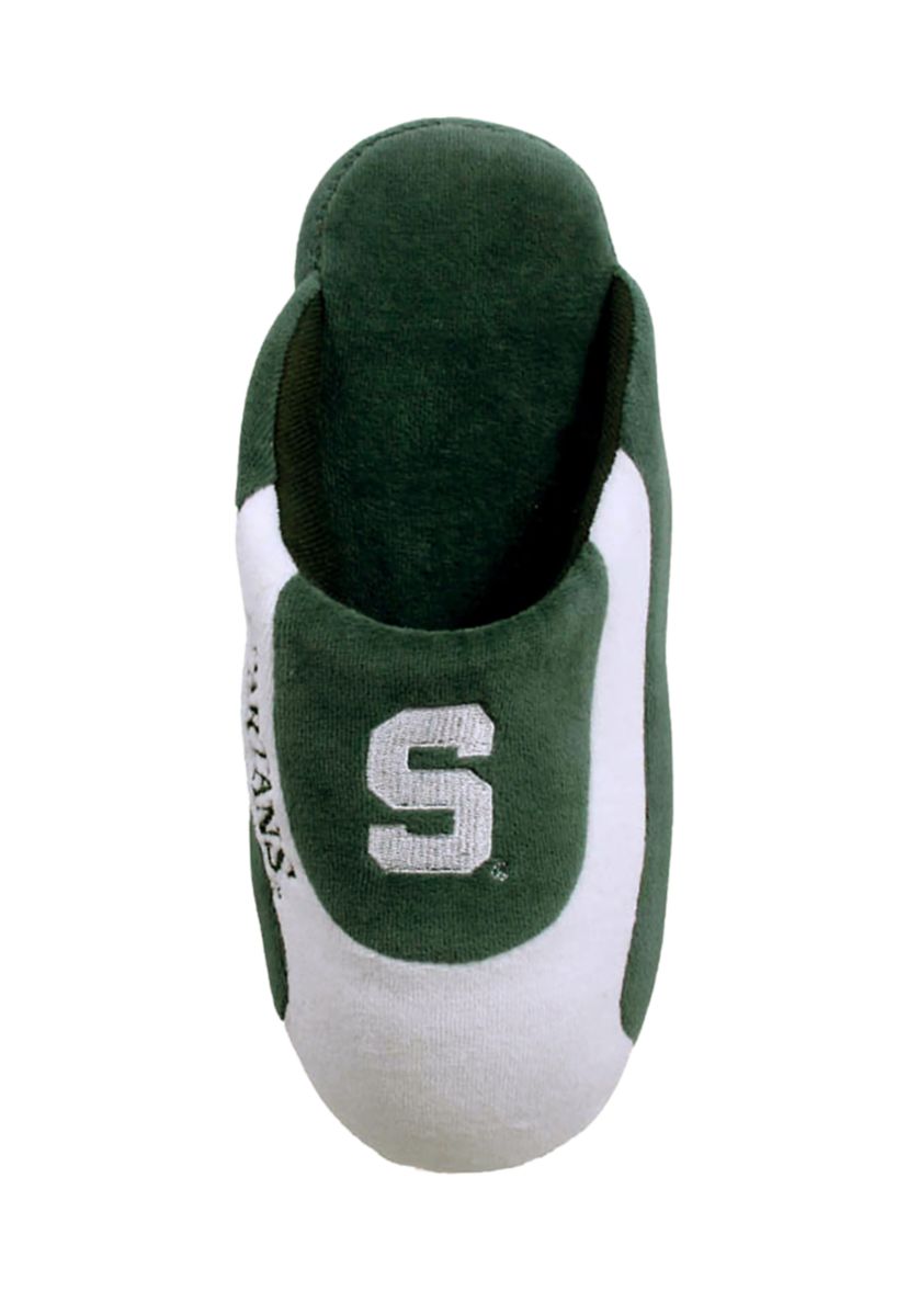 NCAA Michigan State Spartans Low Pro Stripe Slip On Slippers