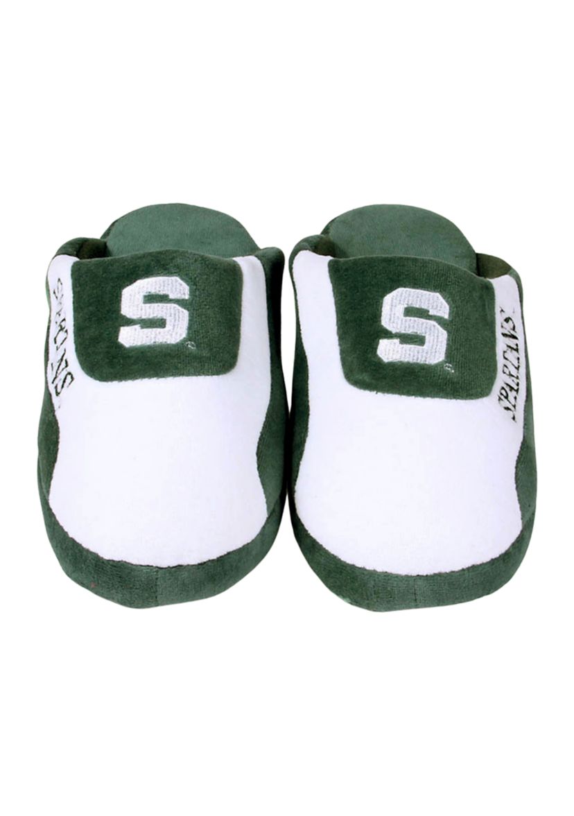 NCAA Michigan State Spartans Low Pro Stripe Slip On Slippers