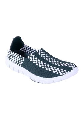 NCAA Michigan State Spartans Woven Colors Comfy Slip On Shoes