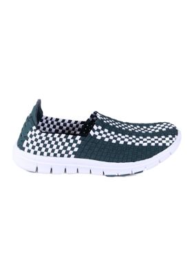 NCAA Michigan State Spartans Woven Colors Comfy Slip On Shoes