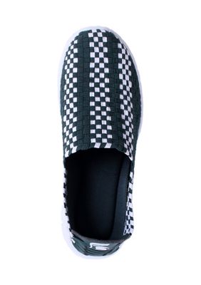 NCAA Michigan State Spartans Woven Colors Comfy Slip On Shoes