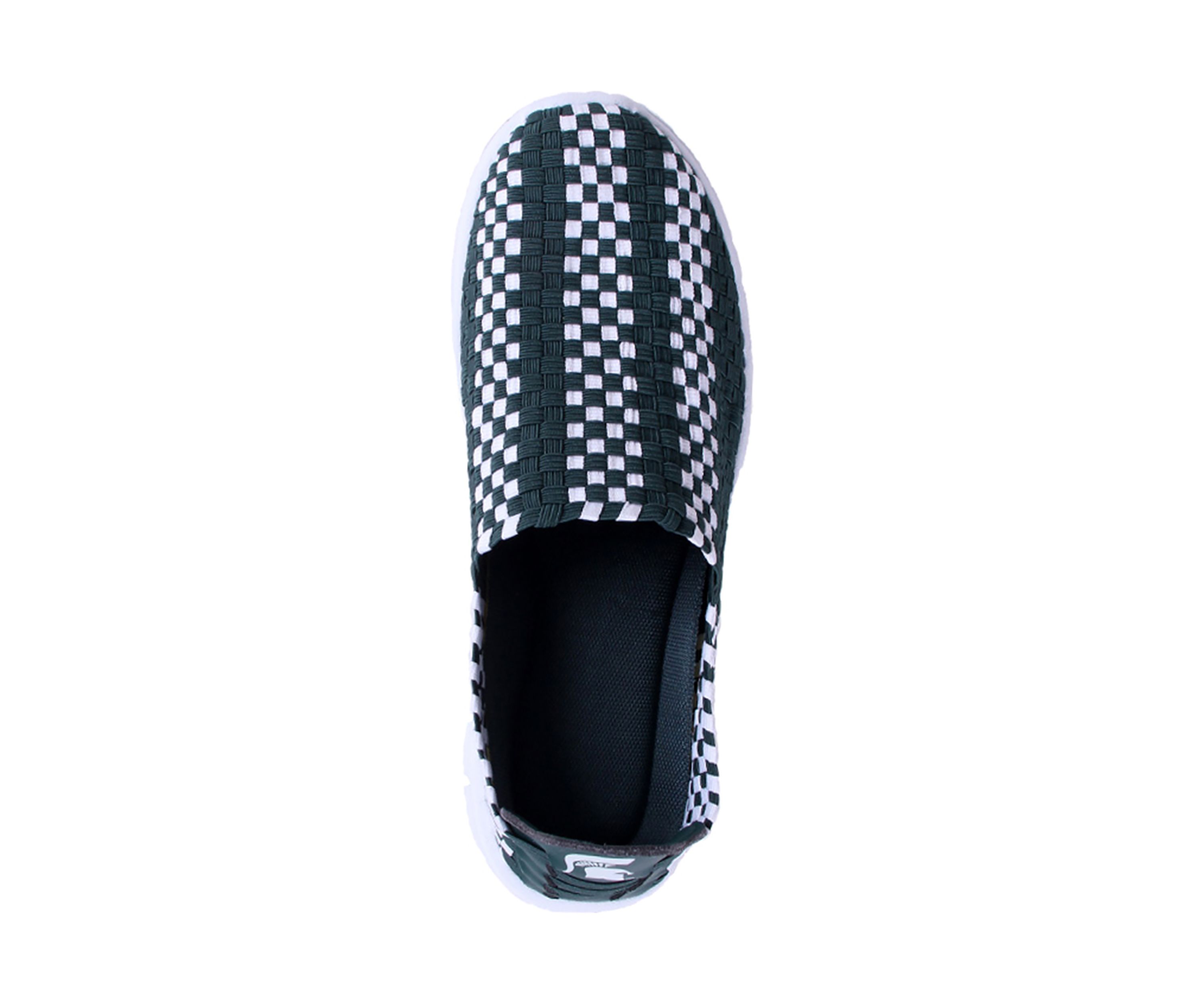 NCAA Michigan State Spartans Woven Colors Comfy Slip On Shoes