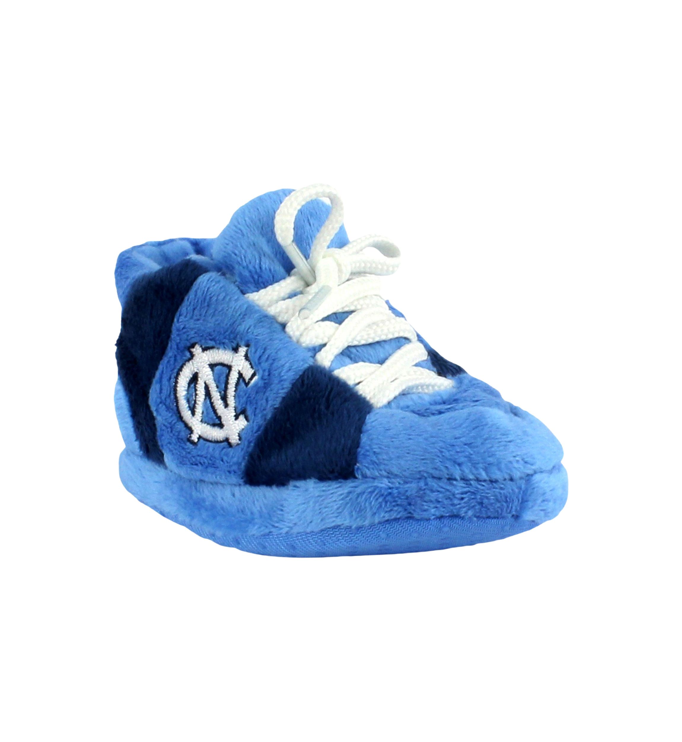 NCAA North Carolina Tar Heels Cute Baby Sneaker Slippers