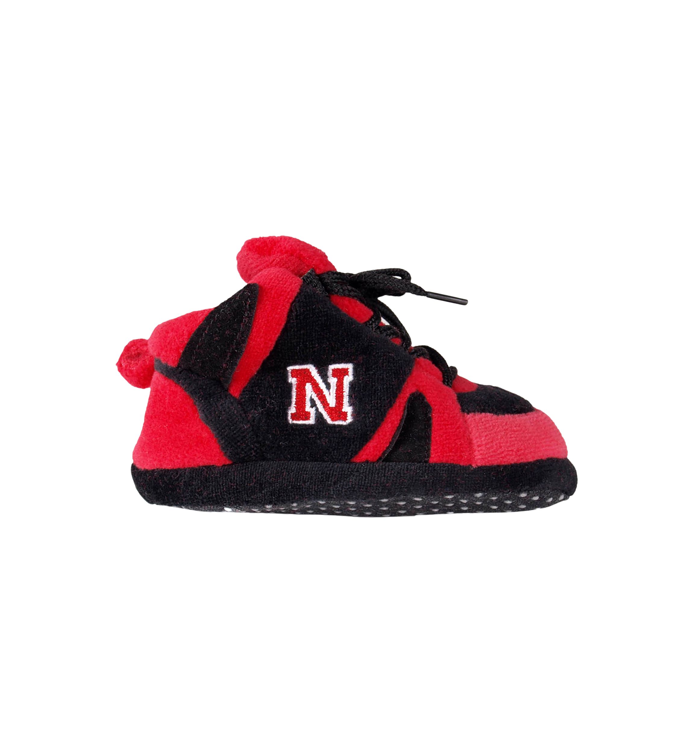 NCAA Nebraska Cornhuskers Cute Baby Sneaker Slippers