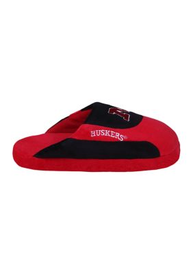 NCAA Nebraska Cornhuskers Low Pro Stripe Slip On Slippers