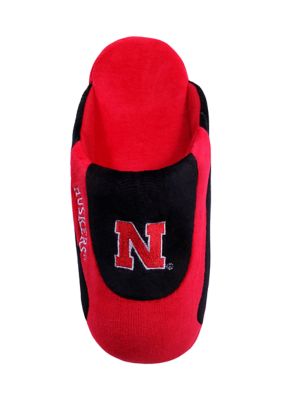 NCAA Nebraska Cornhuskers Low Pro Stripe Slip On Slippers
