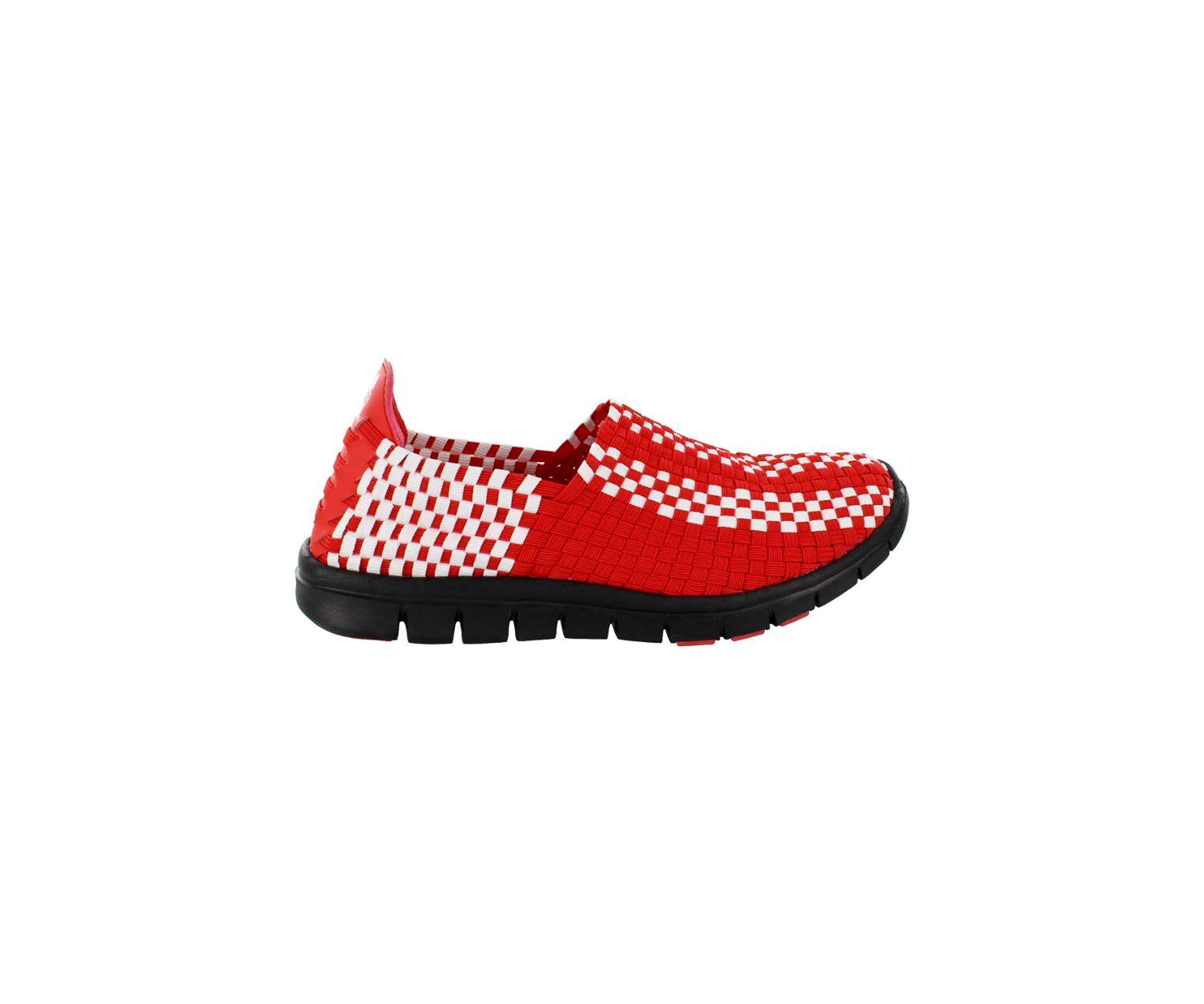NCAA Nebraska Cornhuskers Woven Colors Comfy Slip On Shoes