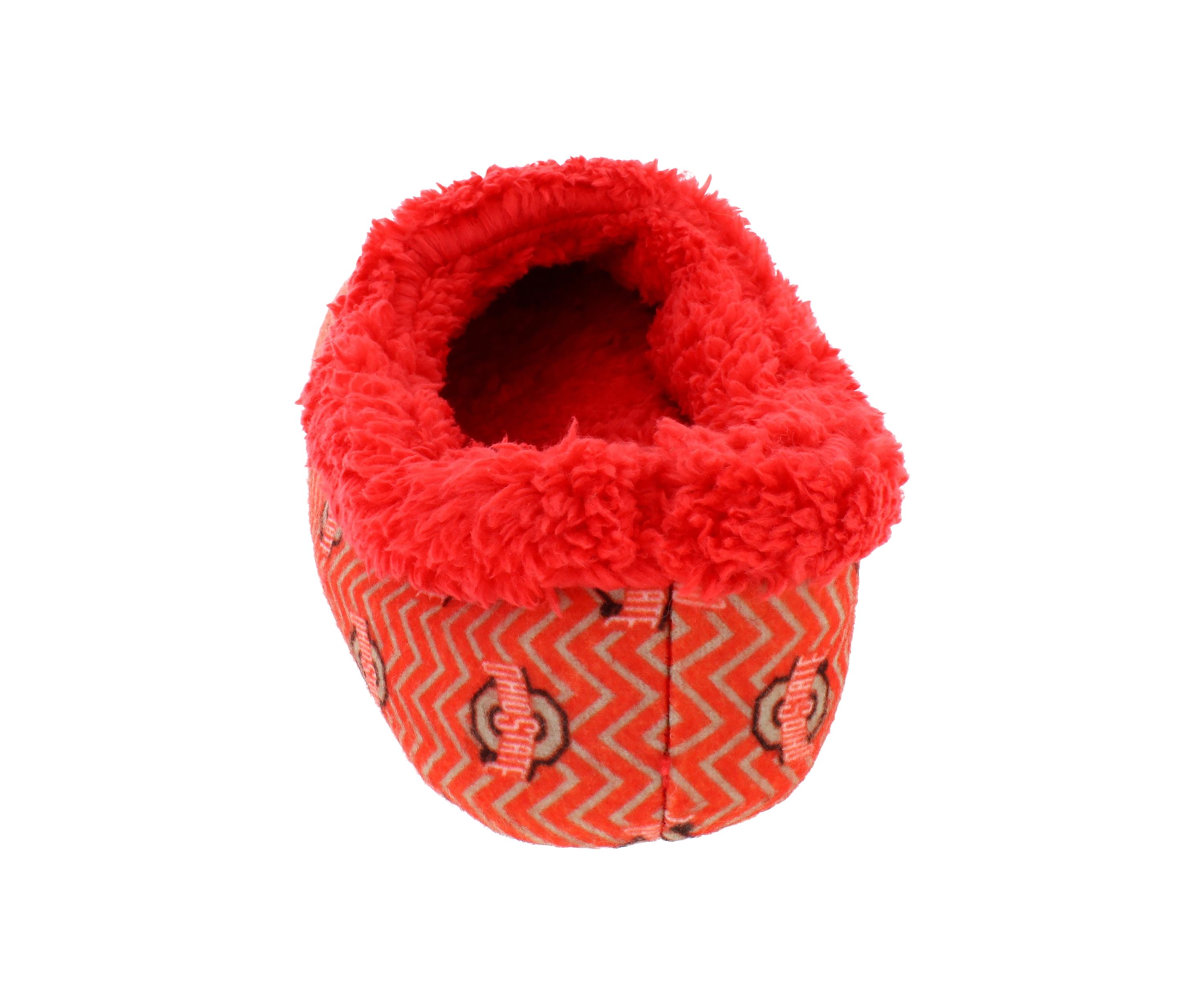 NCAA Ohio State Buckeyes Chevron Slip On Slippers
