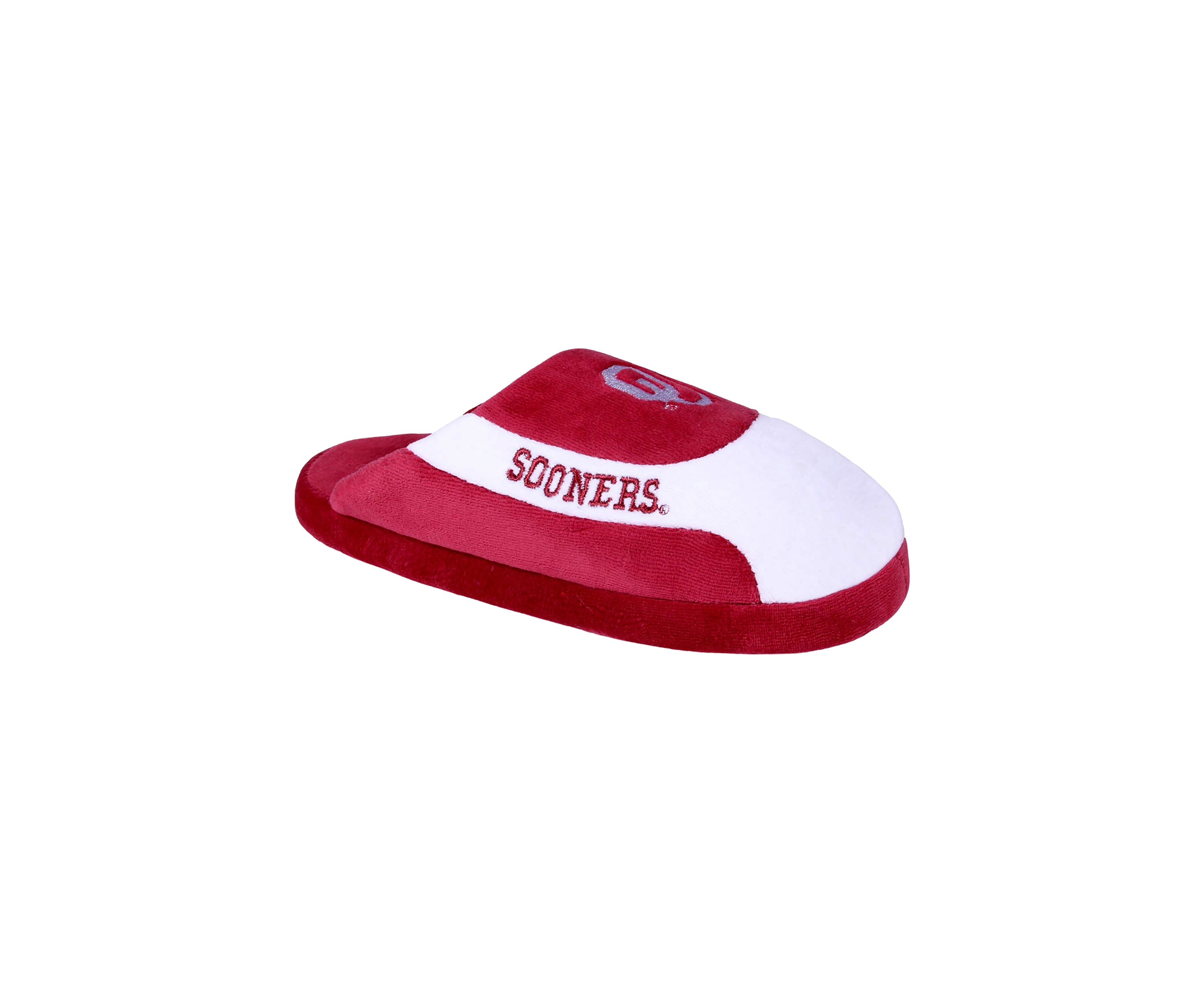 NCAA Oklahoma Sooners Low Pro Stripe Slip On Slippers