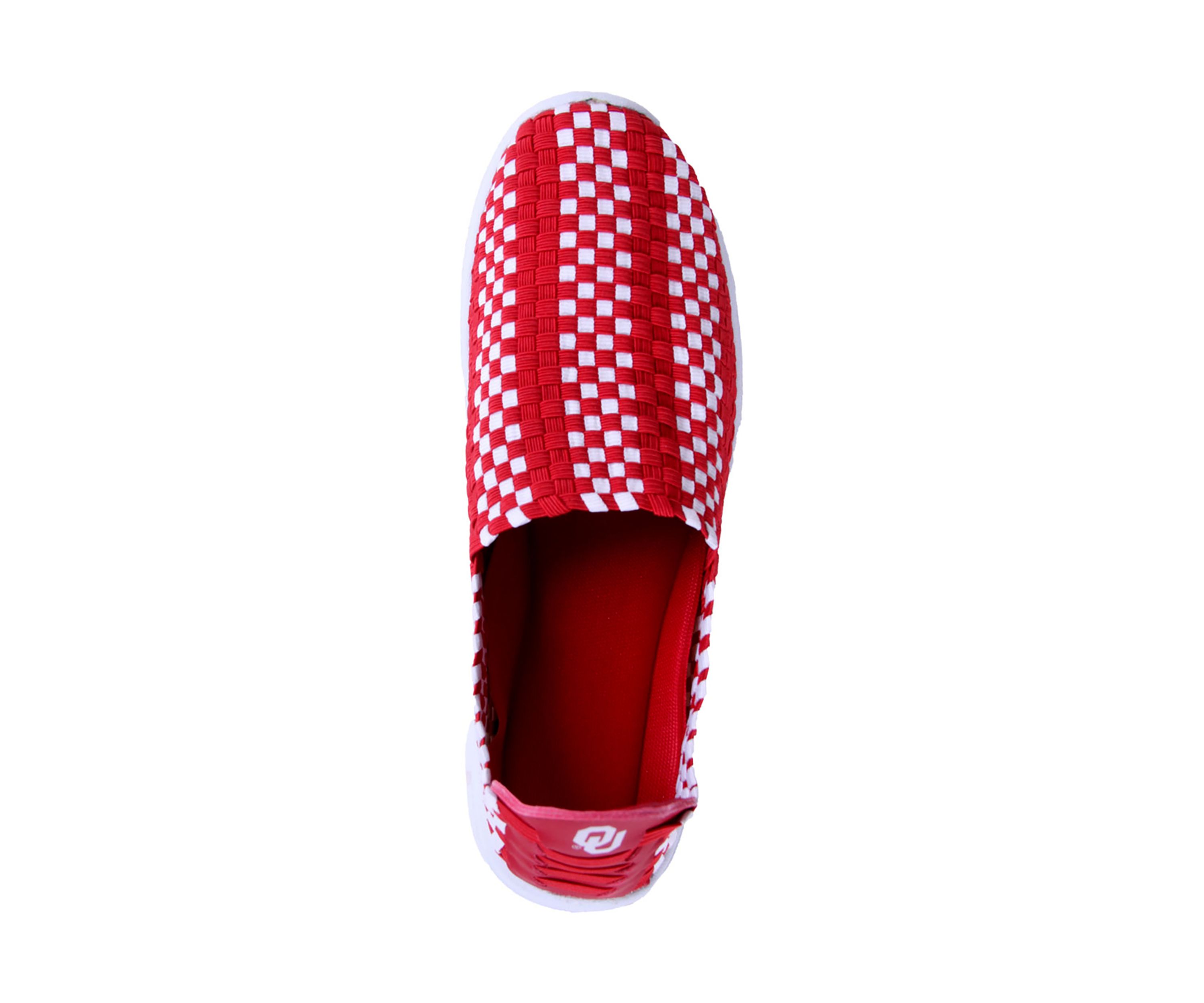 NCAA Oklahoma Sooners Woven Colors Comfy Slip On Shoes