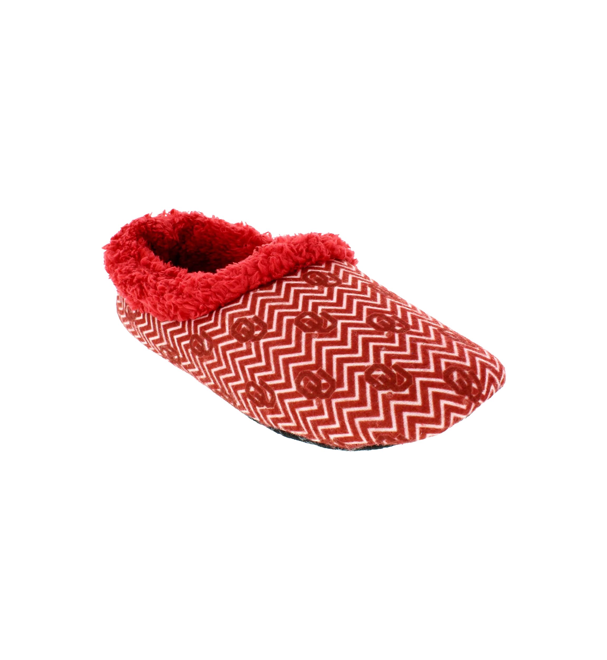 NCAA Oklahoma Sooners Chevron Slip On Slippers