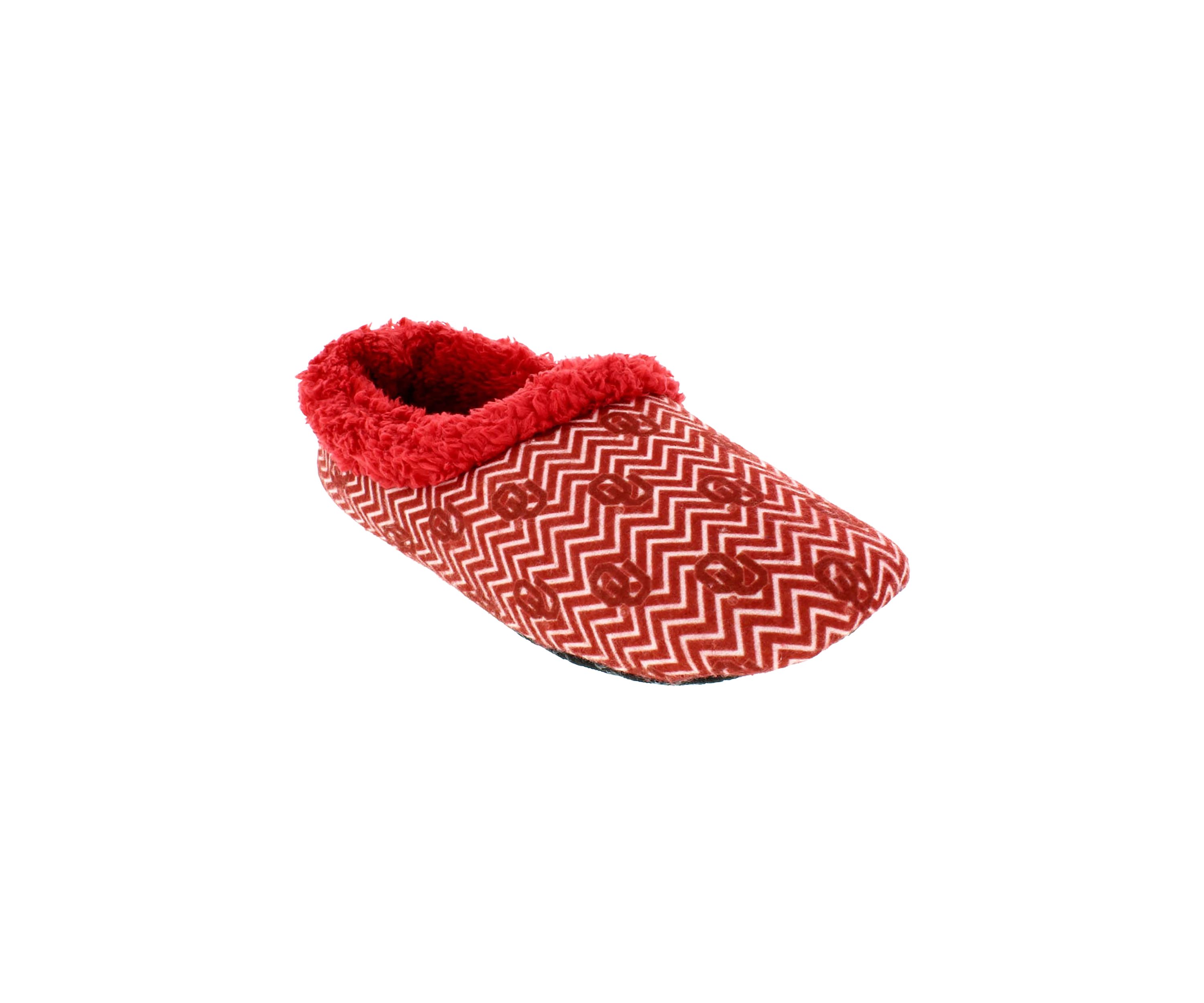 NCAA Oklahoma Sooners Chevron Slip On Slippers