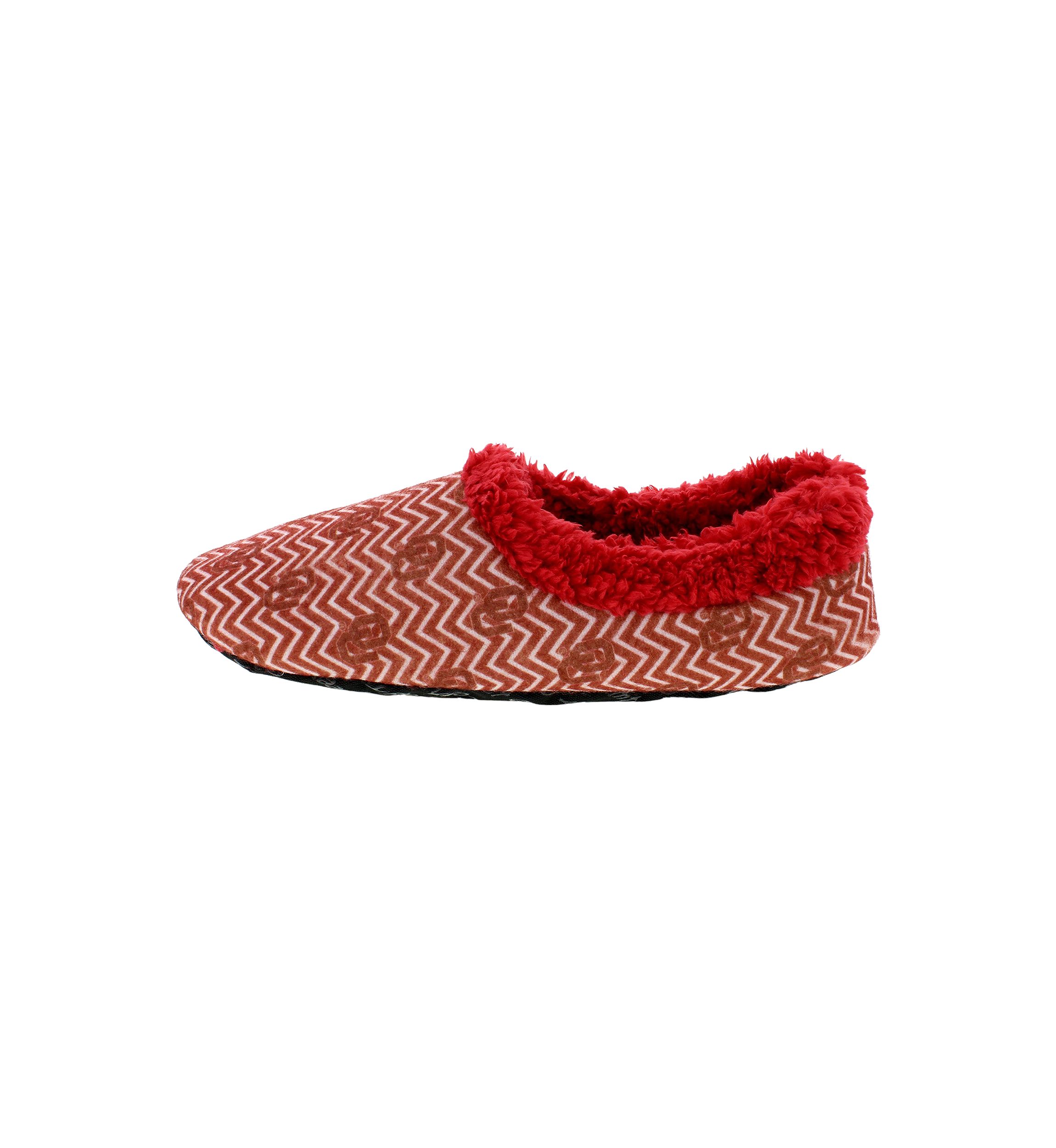 NCAA Oklahoma Sooners Chevron Slip On Slippers