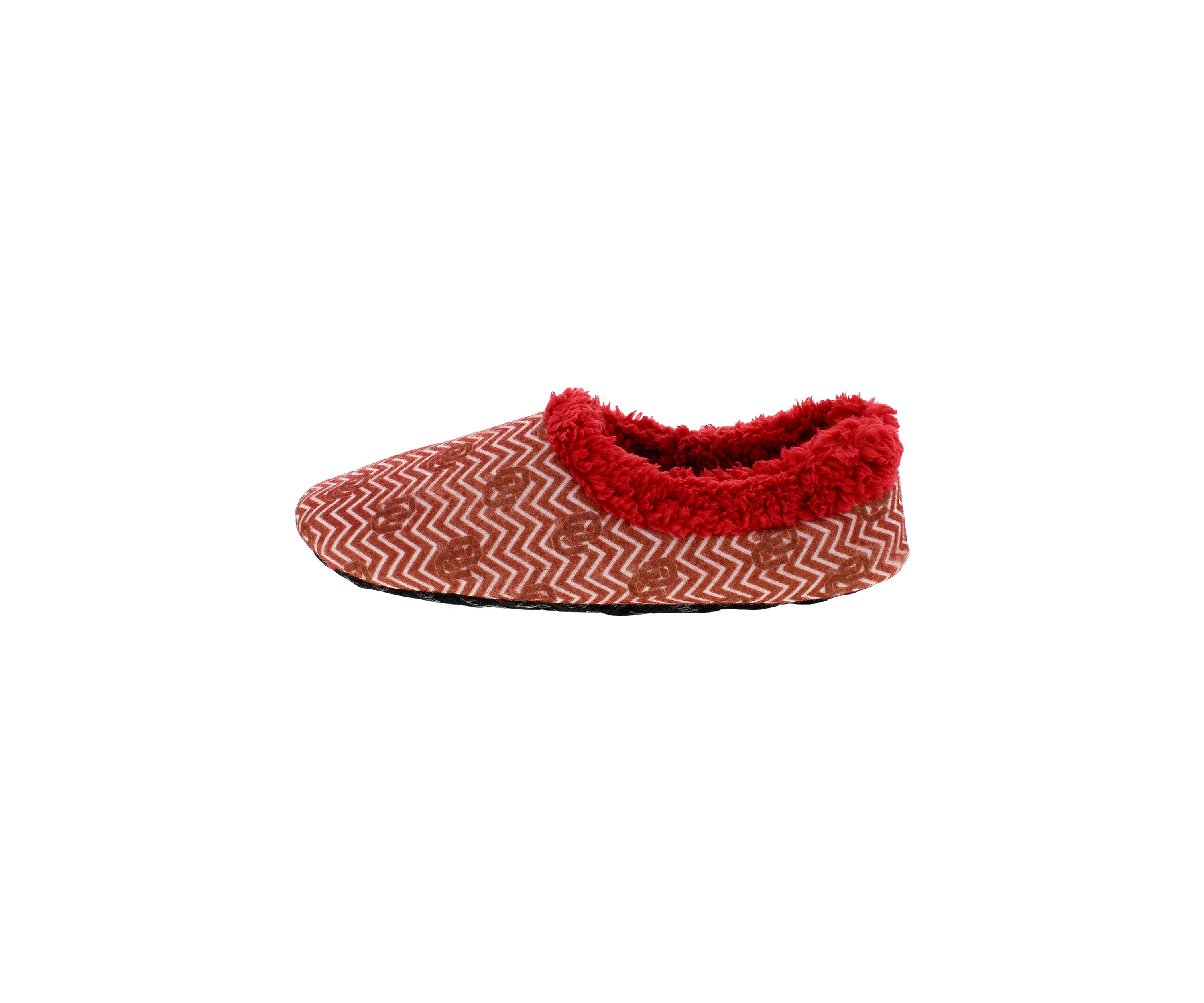 NCAA Oklahoma Sooners Chevron Slip On Slippers