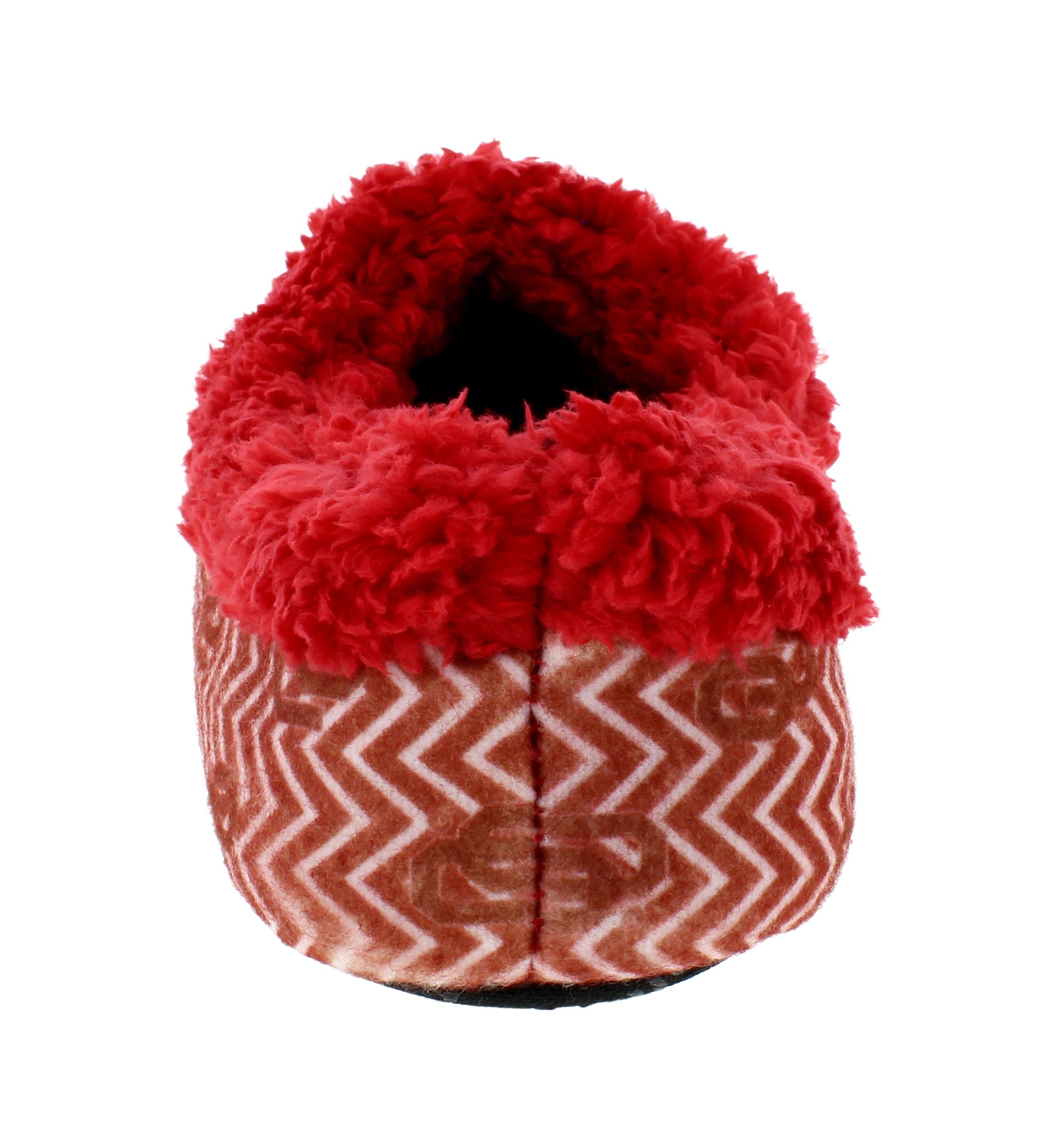 NCAA Oklahoma Sooners Chevron Slip On Slippers