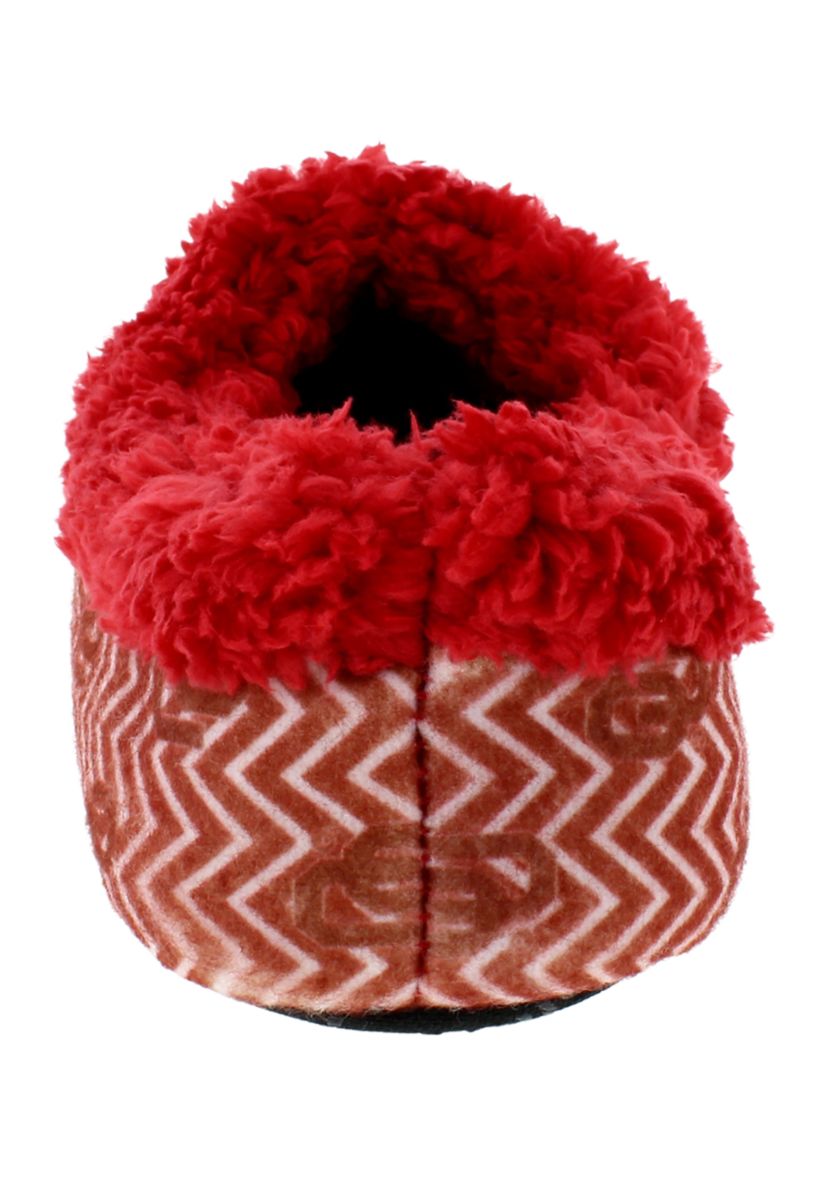 NCAA Oklahoma Sooners Chevron Slip On Slippers