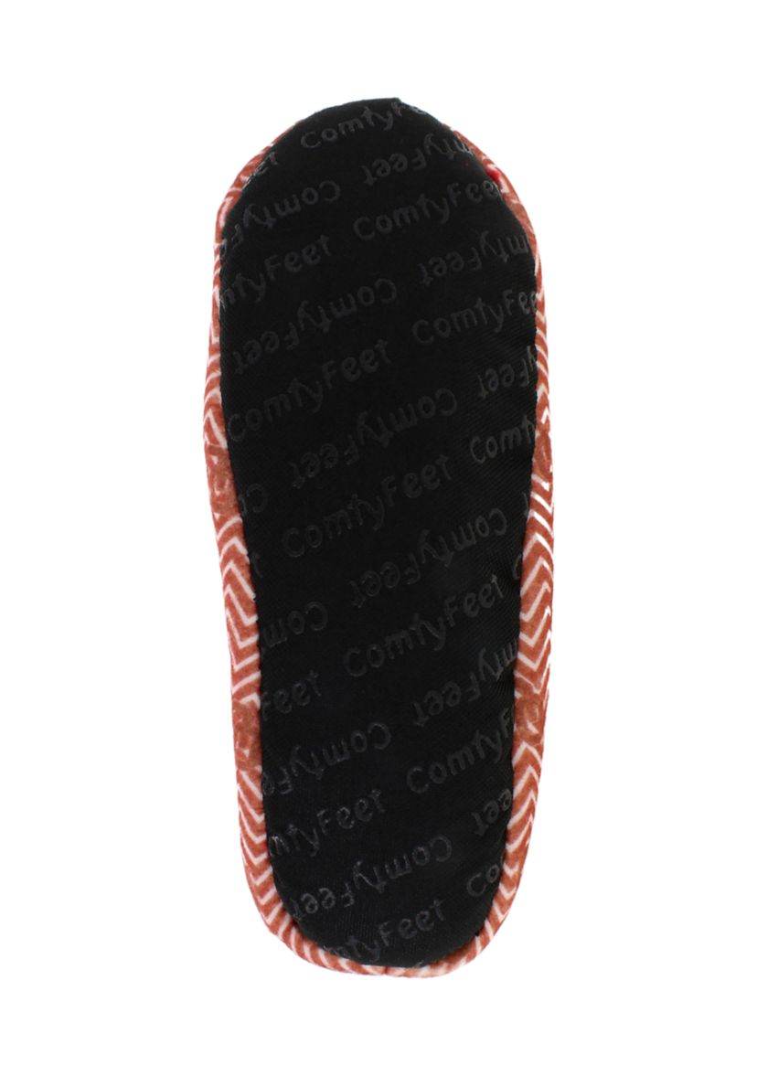 NCAA Oklahoma Sooners Chevron Slip On Slippers
