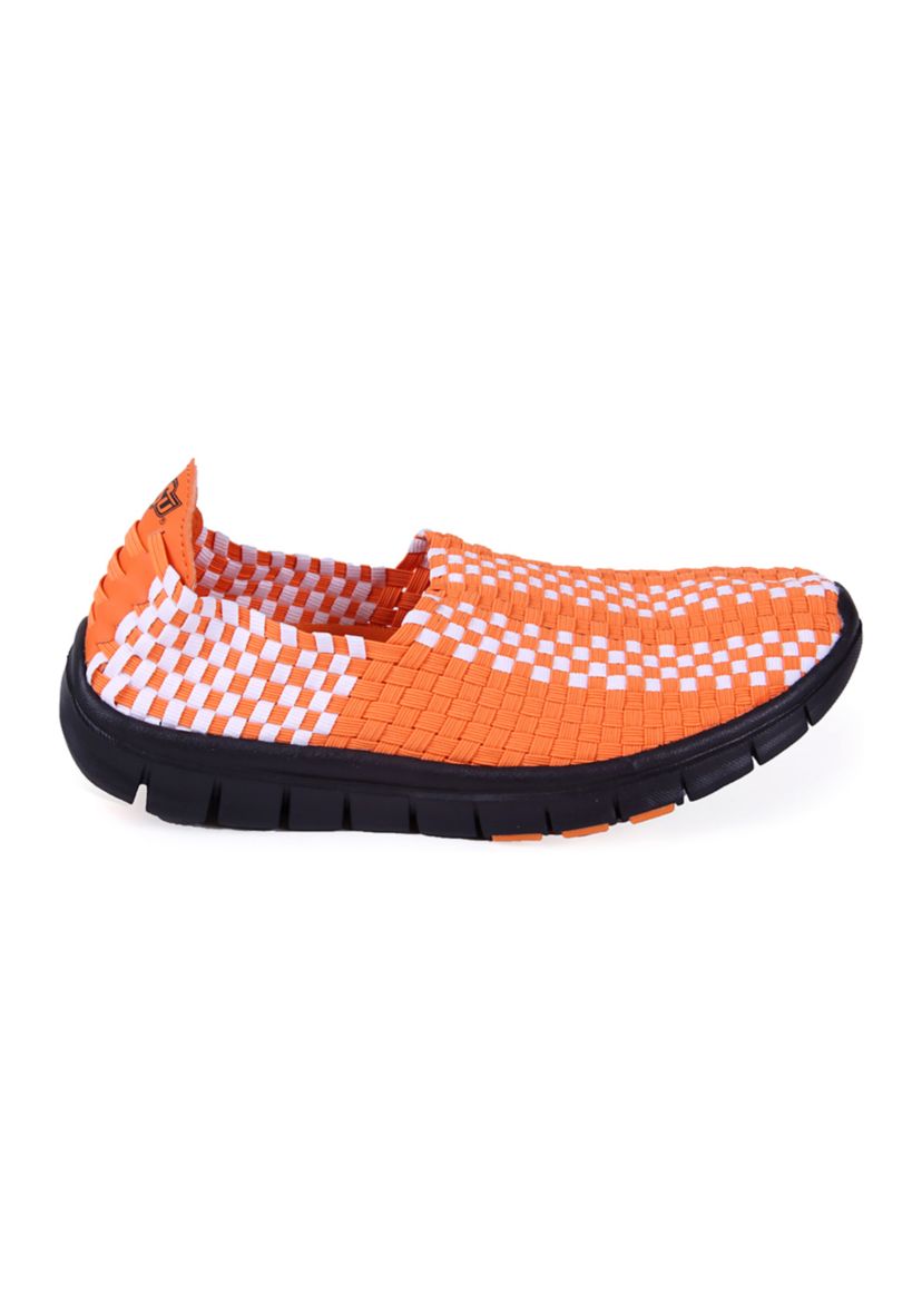 NCAA Oklahoma State Cowboys Woven Colors Comfy Slip On Shoes