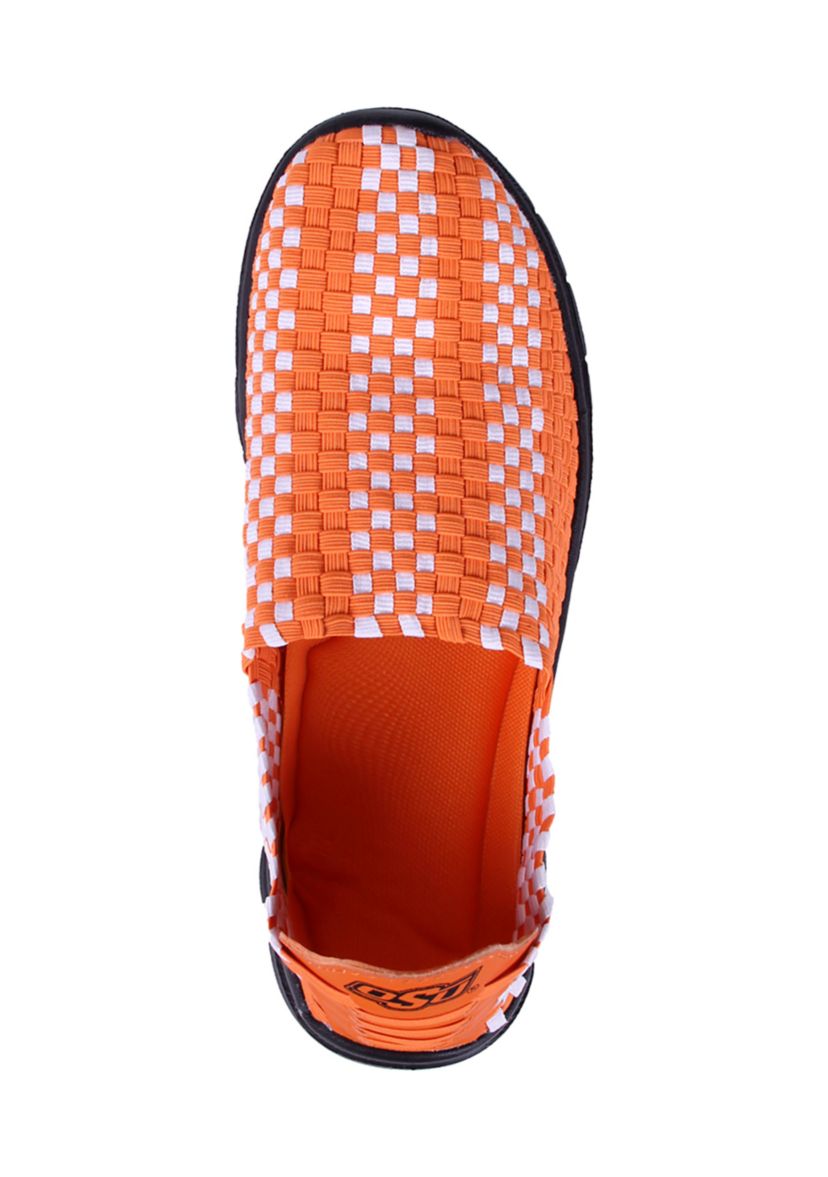 NCAA Oklahoma State Cowboys Woven Colors Comfy Slip On Shoes