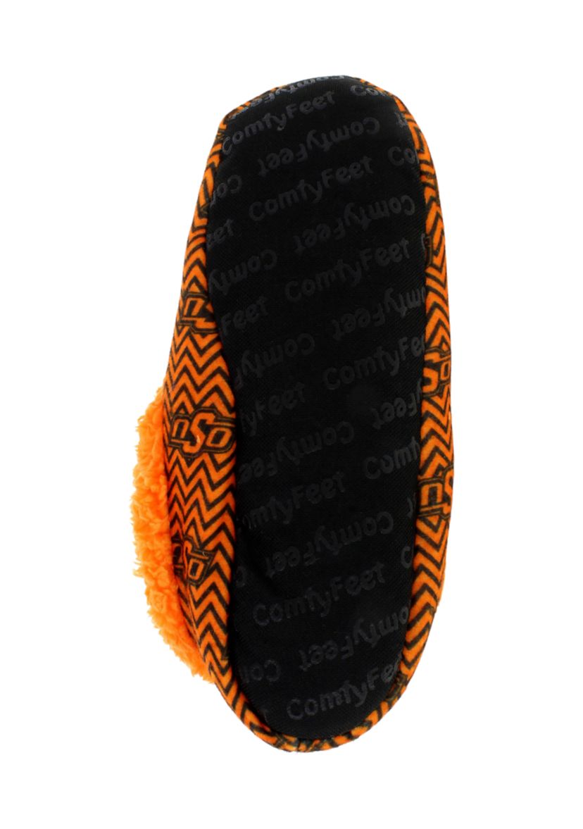 NCAA Oklahoma State Cowboys Chevron Slip On Slippers