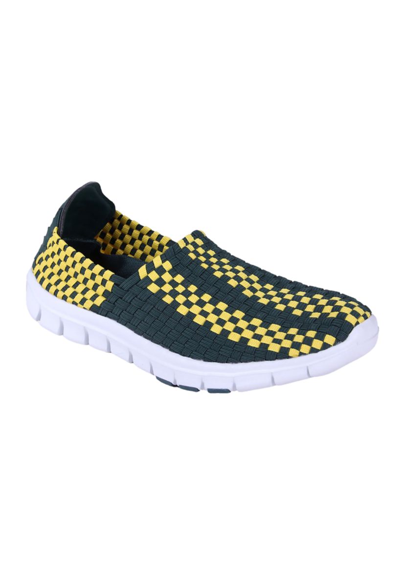 NCAA Oregon Ducks Woven Colors Comfy Slip On Shoes