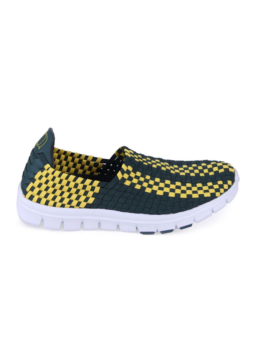 NCAA Oregon Ducks Woven Colors Comfy Slip On Shoes