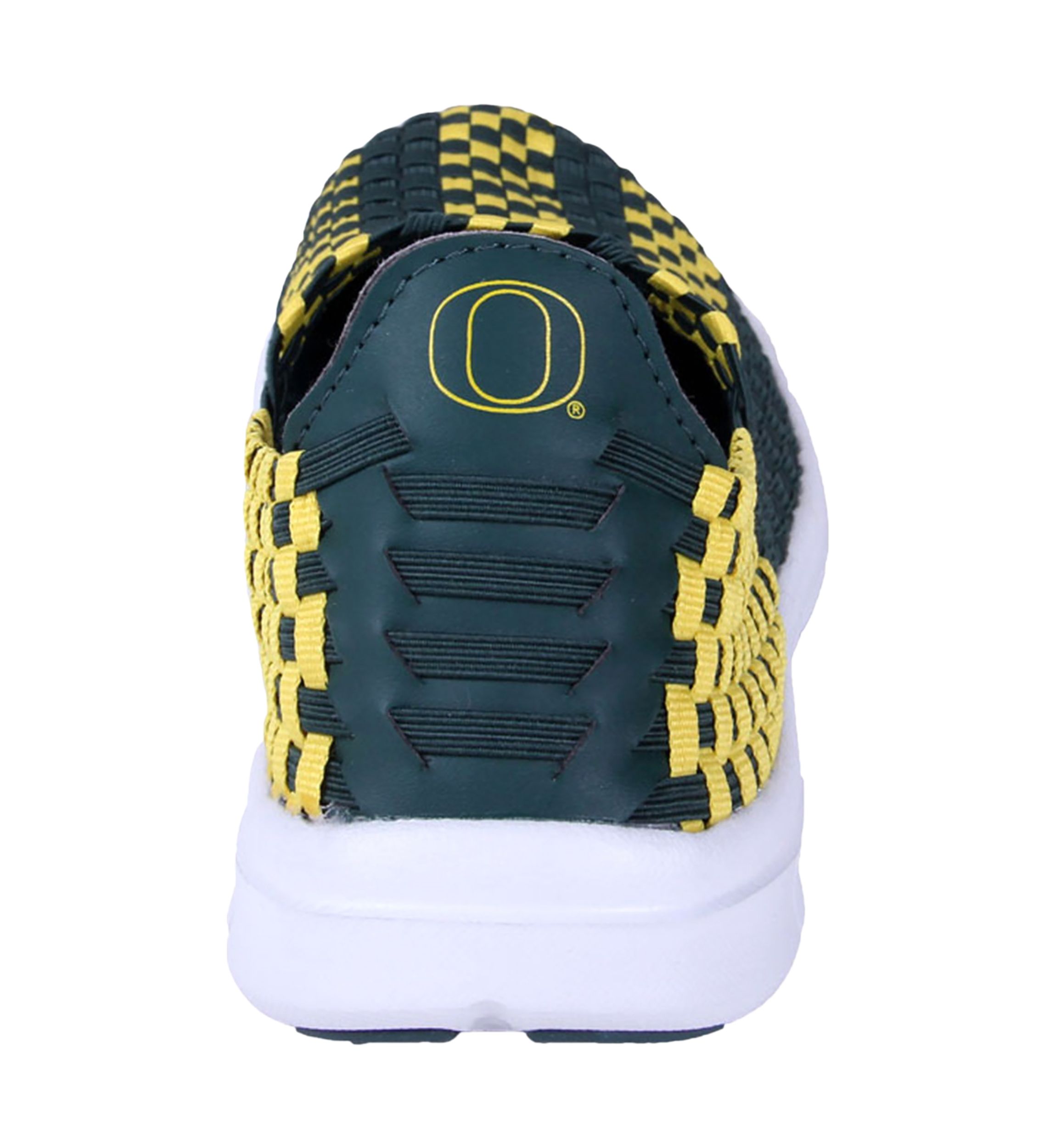 NCAA Oregon Ducks Woven Colors Comfy Slip On Shoes