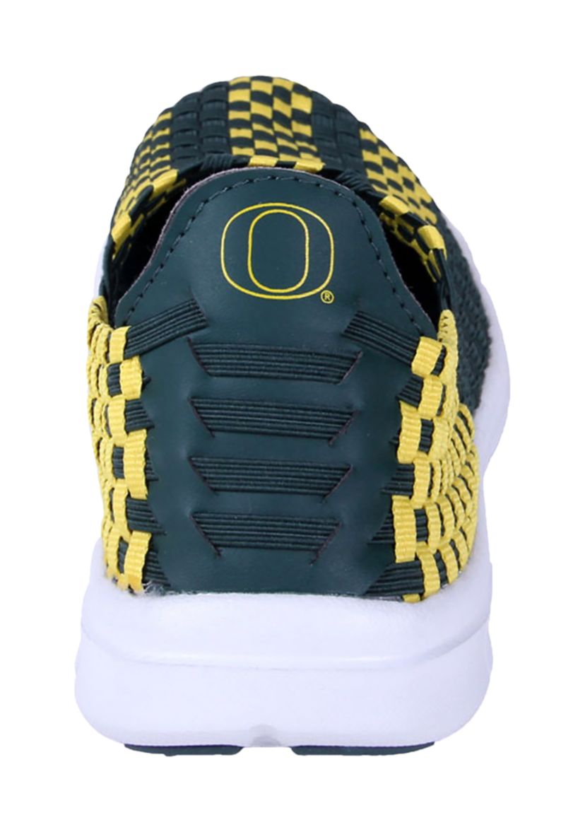 NCAA Oregon Ducks Woven Colors Comfy Slip On Shoes