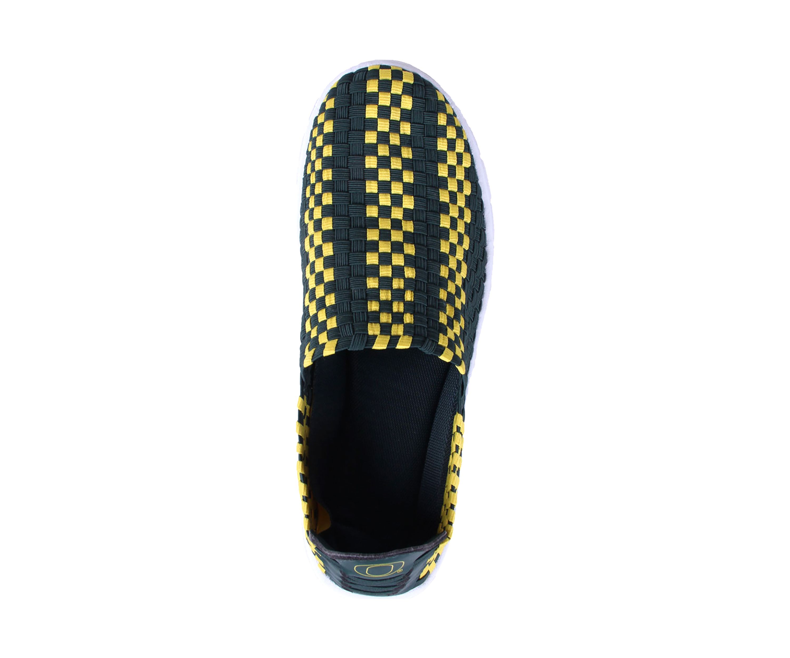 NCAA Oregon Ducks Woven Colors Comfy Slip On Shoes