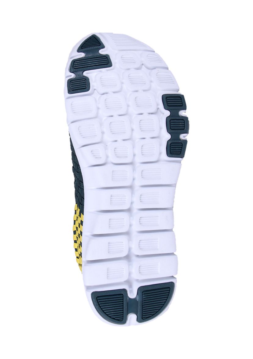 NCAA Oregon Ducks Woven Colors Comfy Slip On Shoes