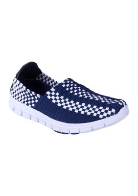 College Covers NCAA Penn State Nittany Lions Woven Colors Comfy Slip On Shoes