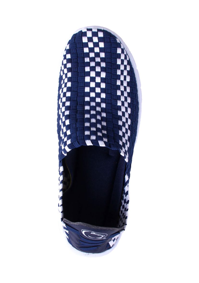 NCAA Penn State Nittany Lions Woven Colors Comfy Slip On Shoes
