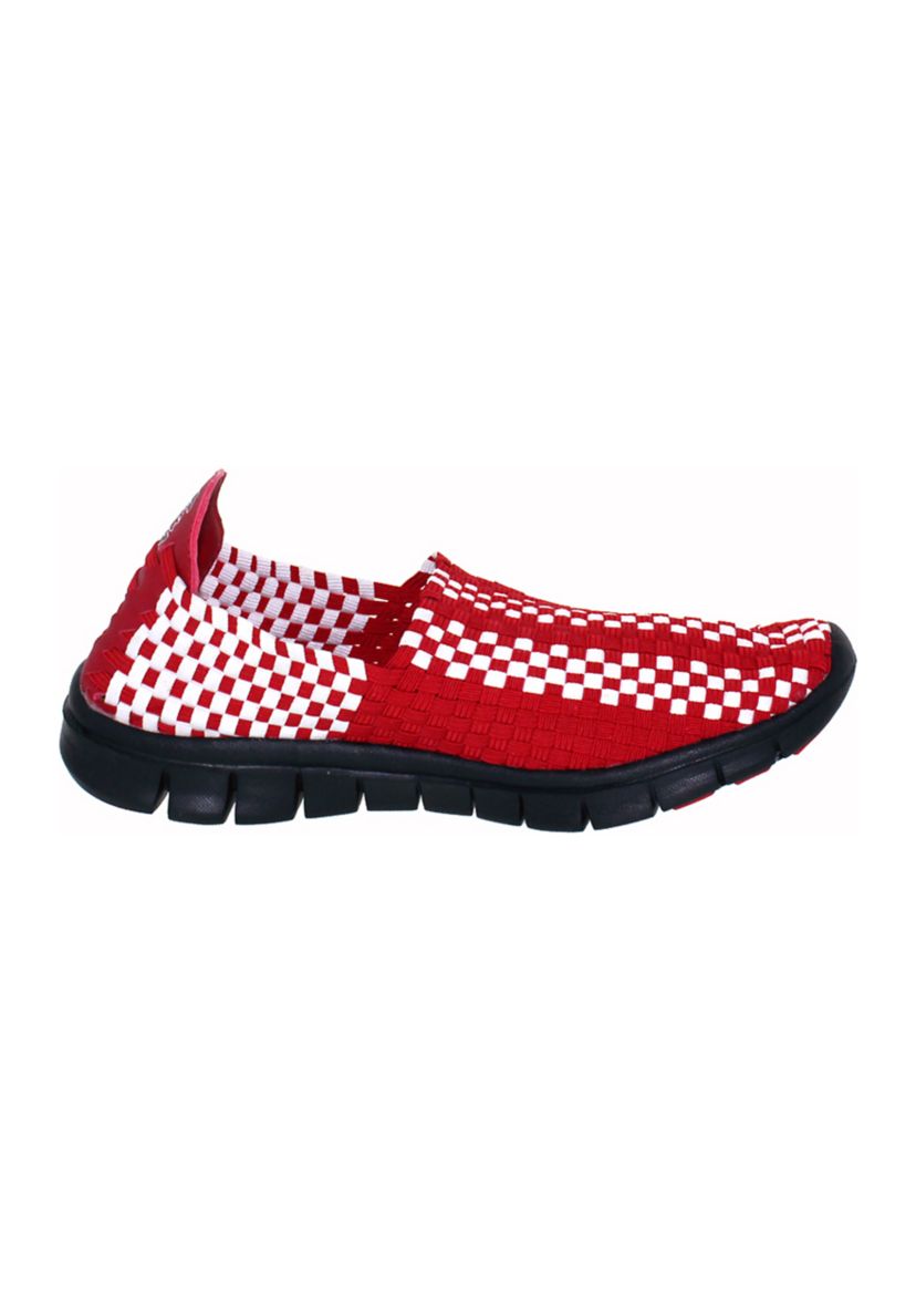 NCAA South Carolina Gamecocks Woven Colors Comfy Slip On Shoes
