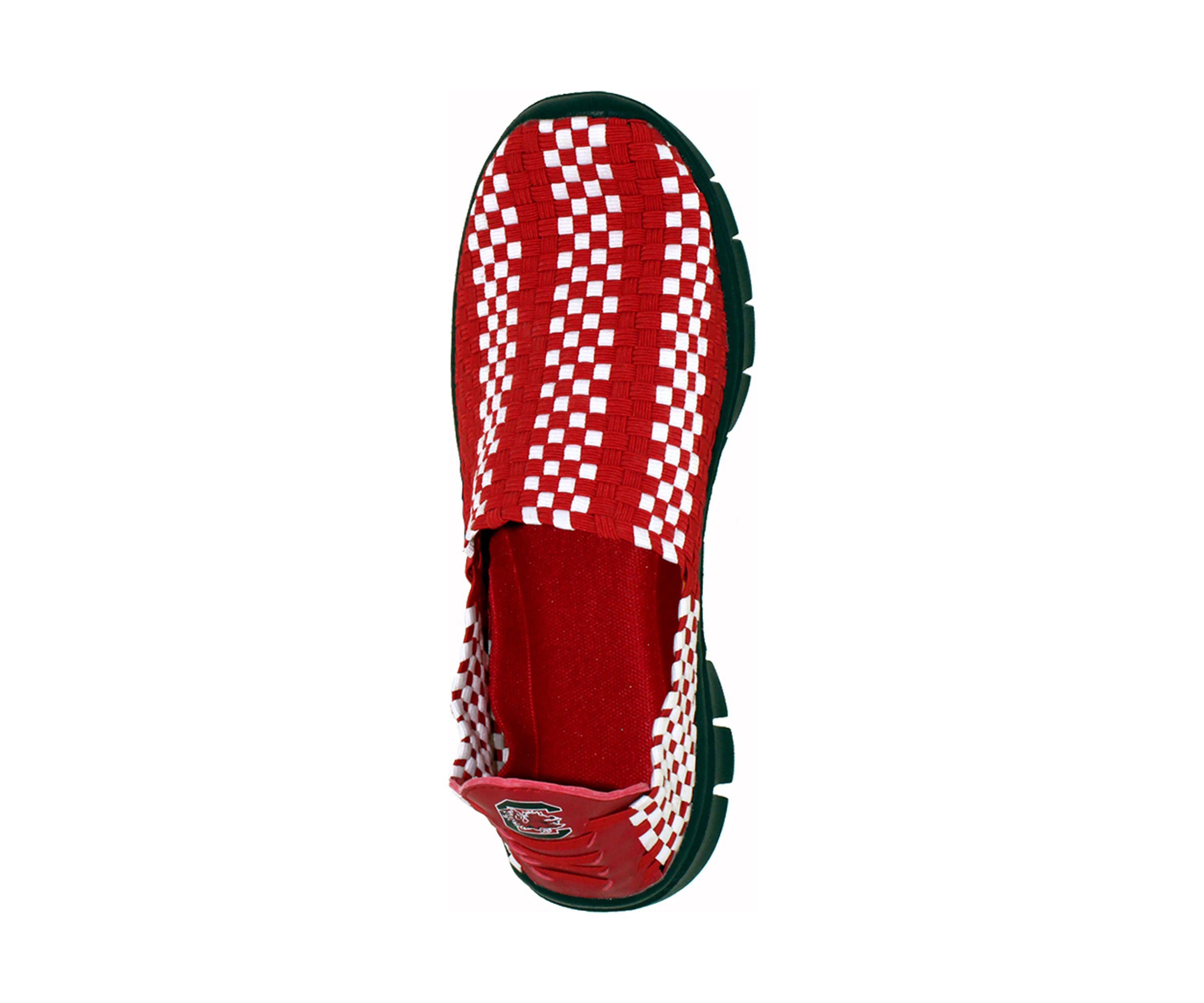 NCAA South Carolina Gamecocks Woven Colors Comfy Slip On Shoes