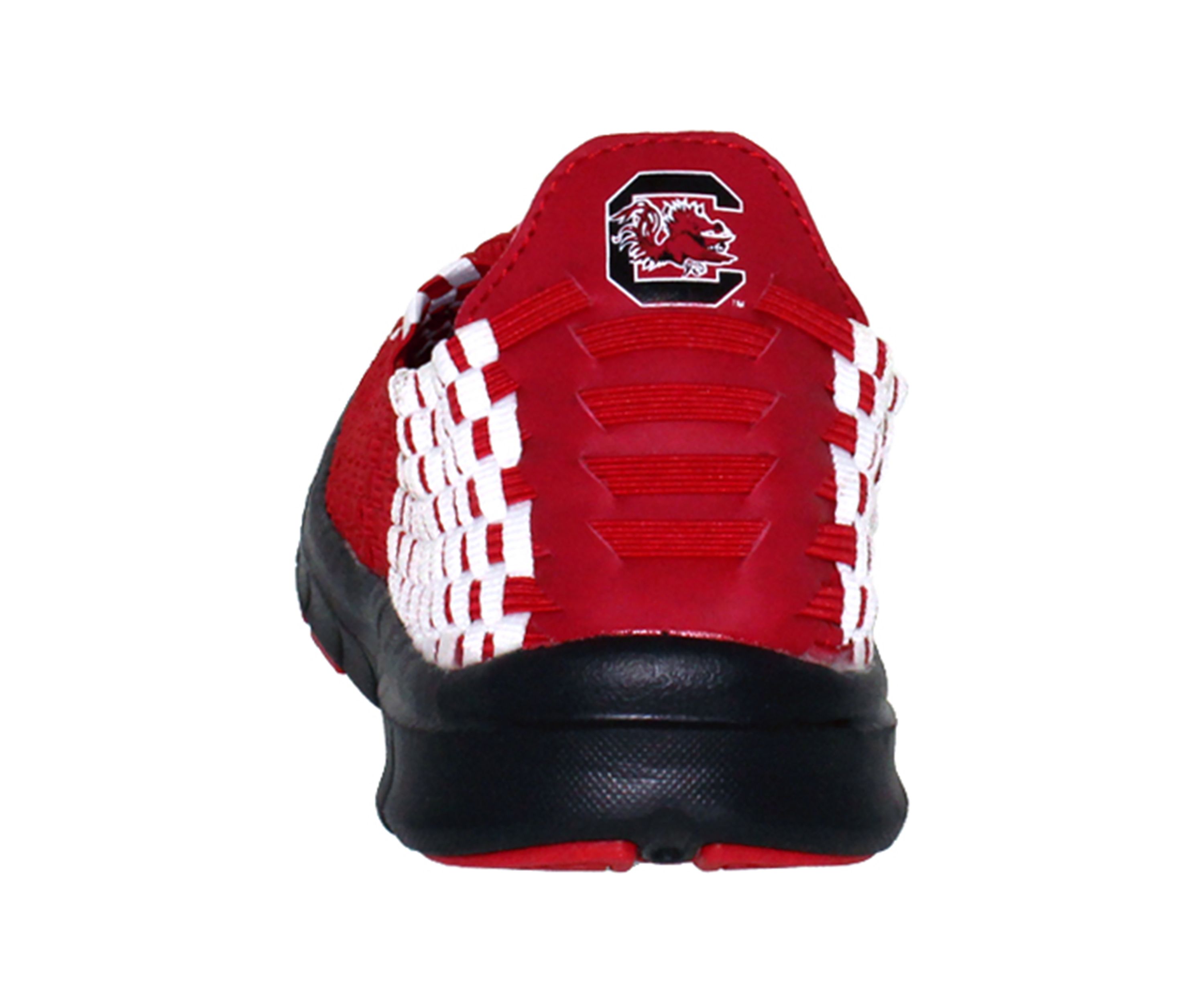 NCAA South Carolina Gamecocks Woven Colors Comfy Slip On Shoes
