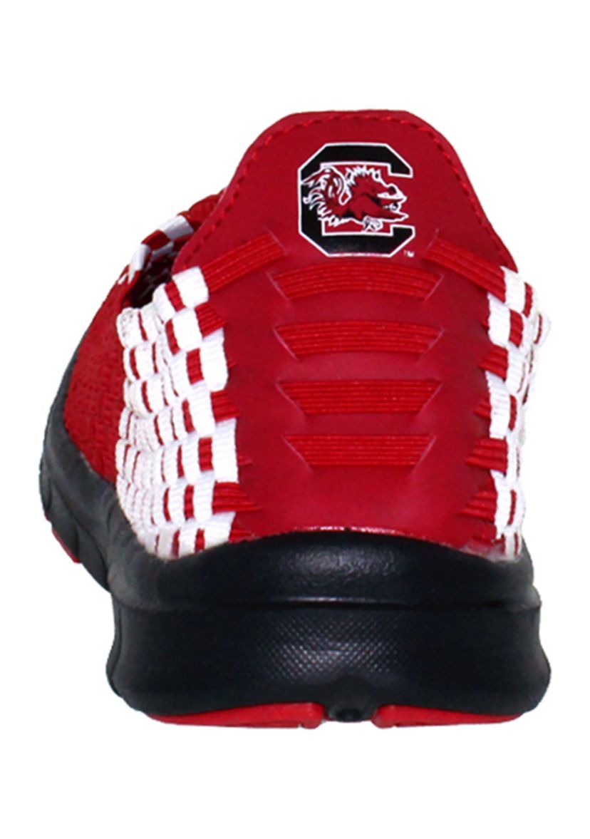 NCAA South Carolina Gamecocks Woven Colors Comfy Slip On Shoes