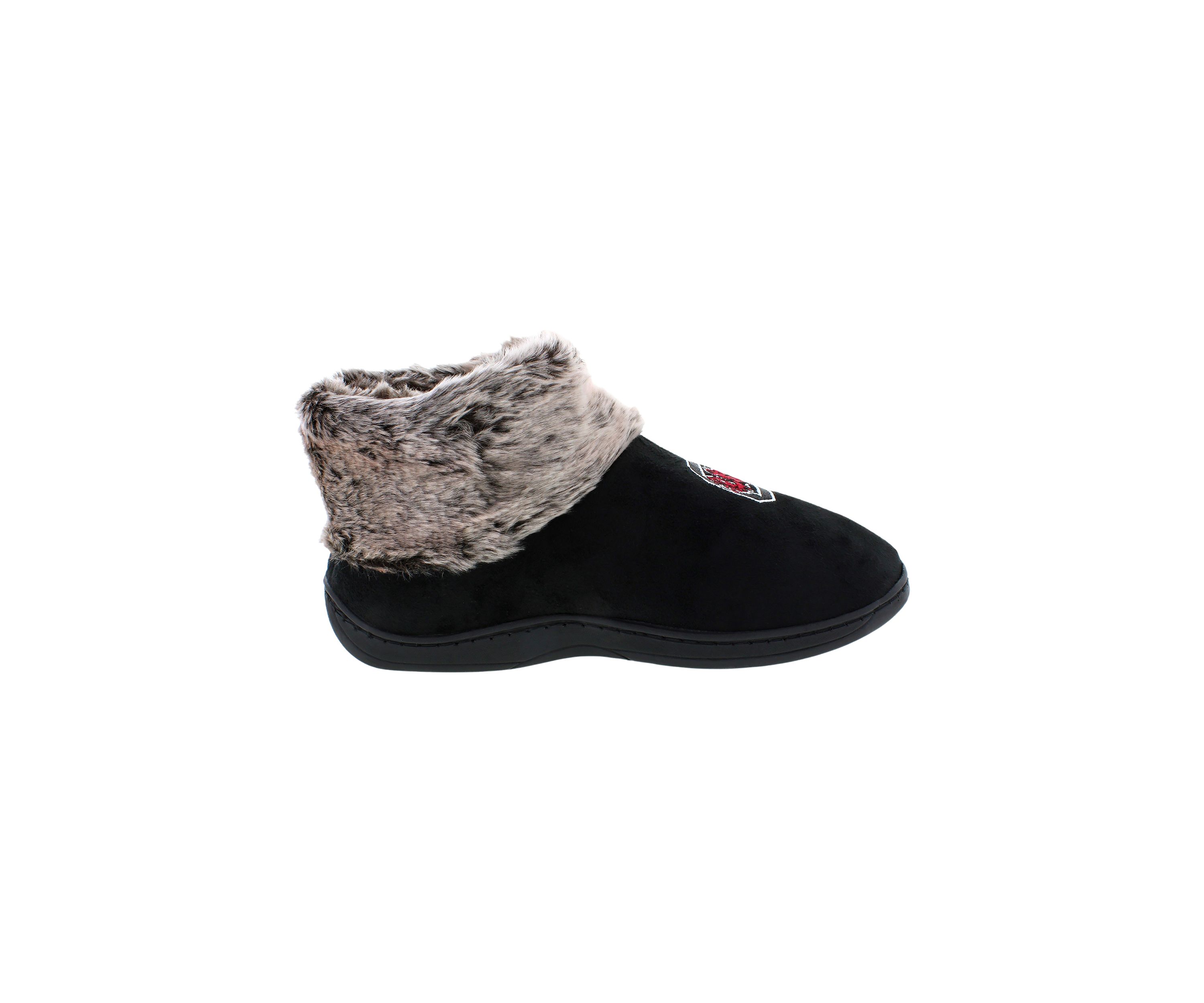 NCAA South Carolina Gamecocks Faux Sheepskin Furry Top Slippers