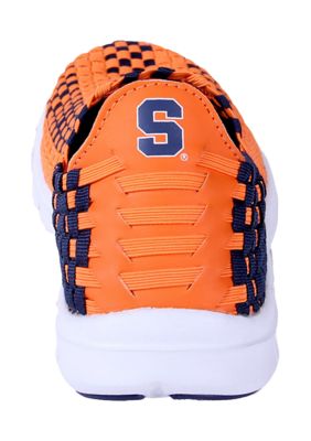 NCAA Syracuse Orange Woven Colors Comfy Slip On Shoes