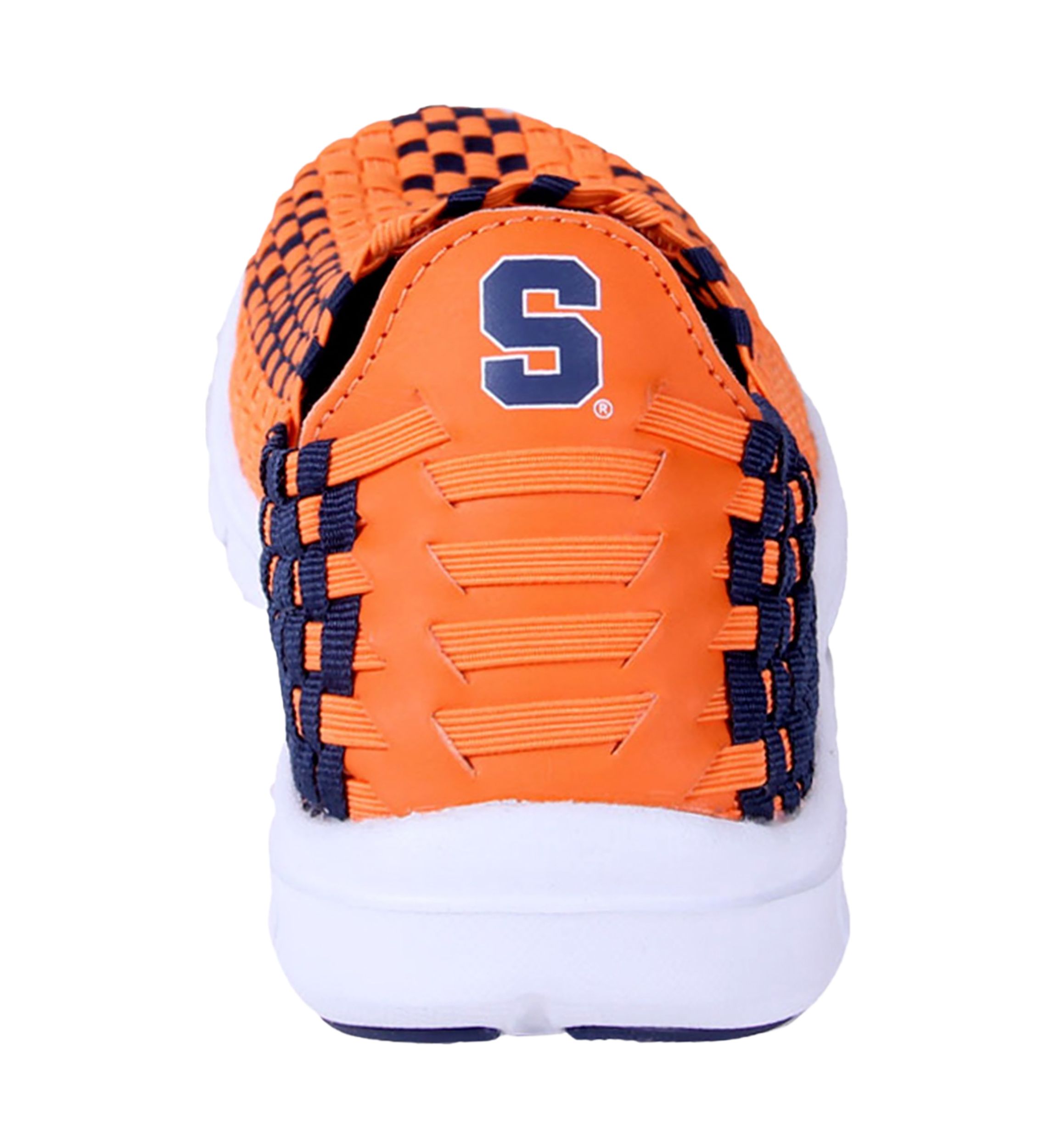 NCAA Syracuse Orange Woven Colors Comfy Slip On Shoes