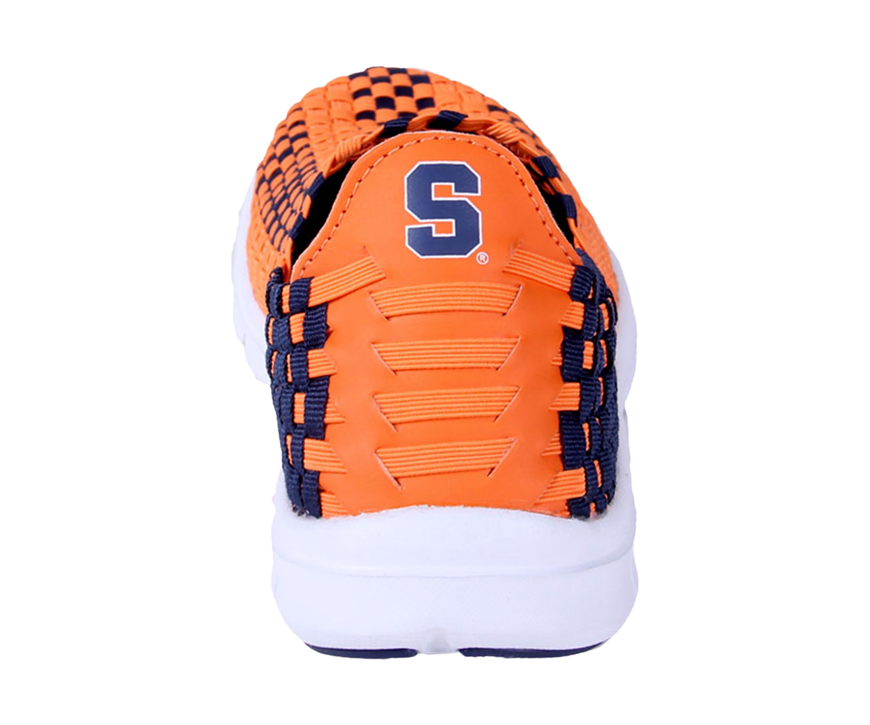 NCAA Syracuse Orange Woven Colors Comfy Slip On Shoes