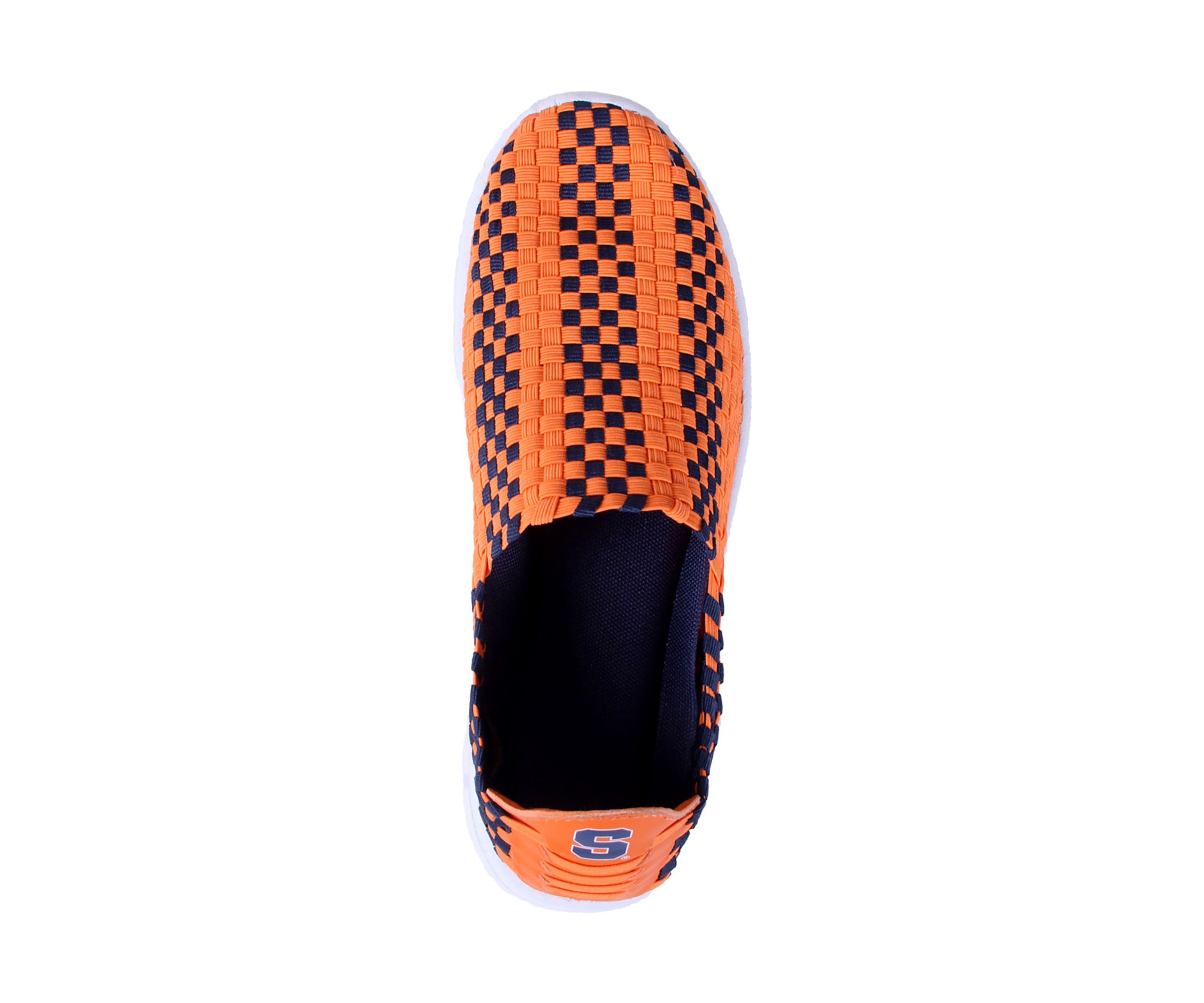 NCAA Syracuse Orange Woven Colors Comfy Slip On Shoes