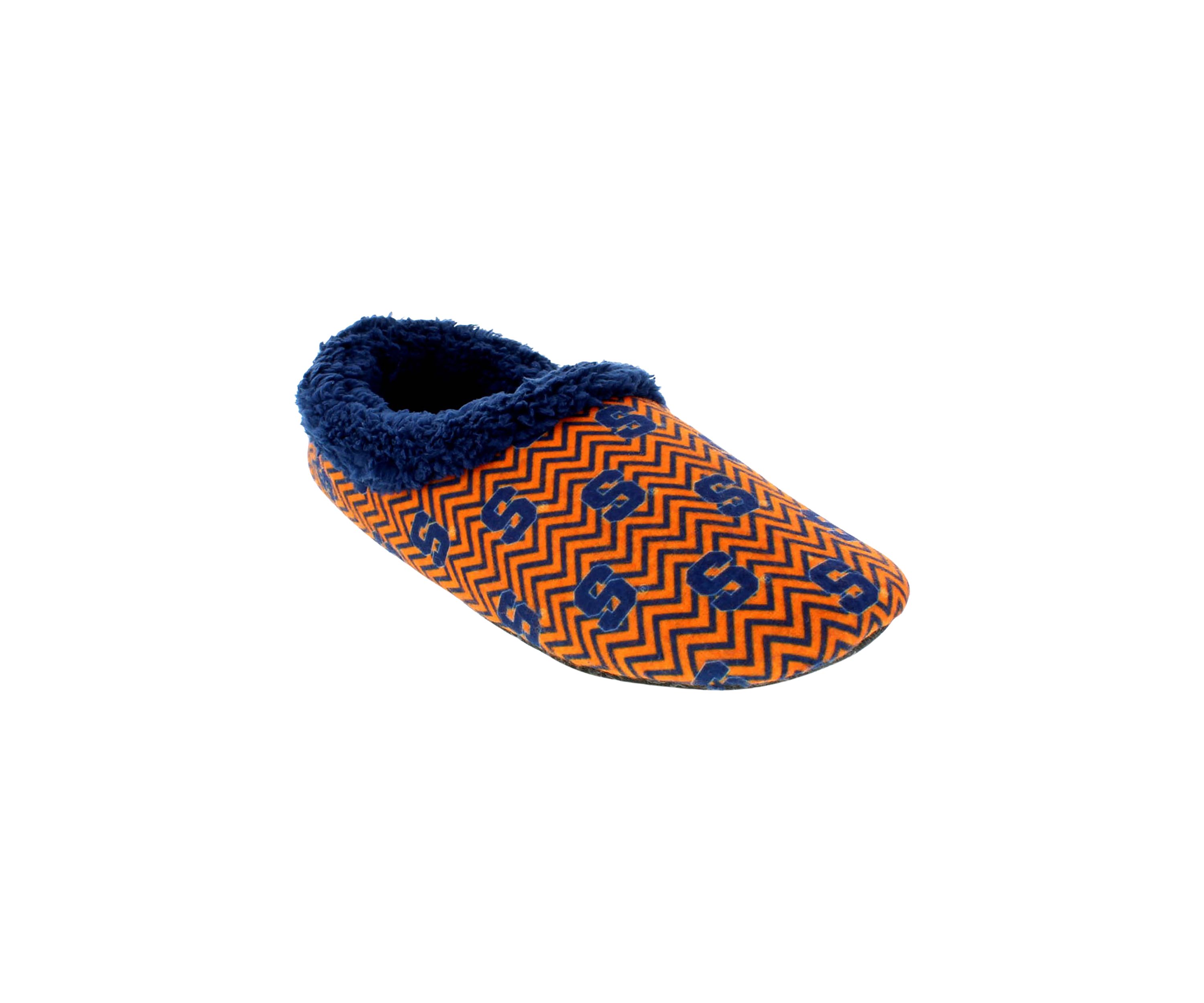 NCAA Syracuse Orange Chevron Slip On Slippers